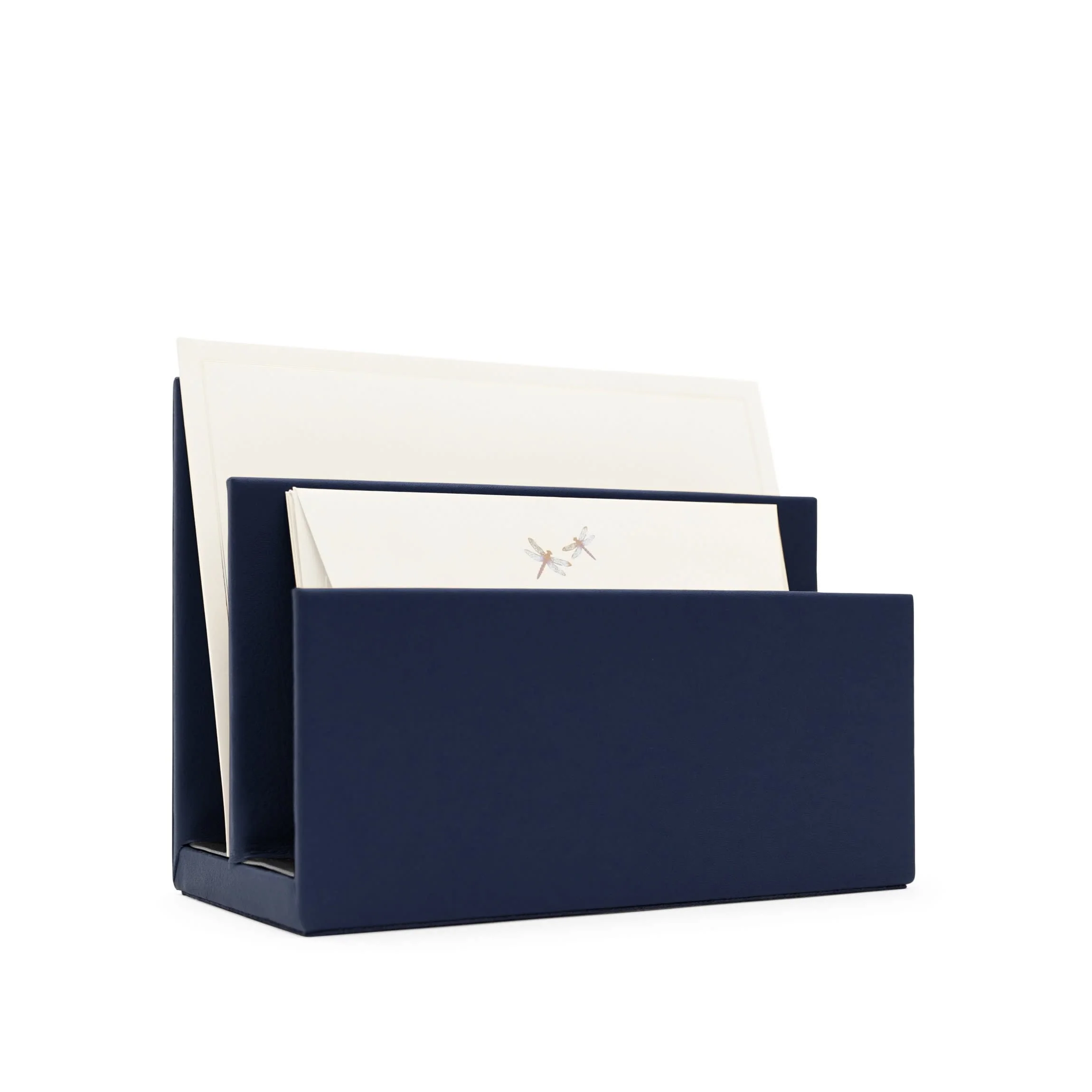 Classic Letter Holder Navy Blue - Image 2