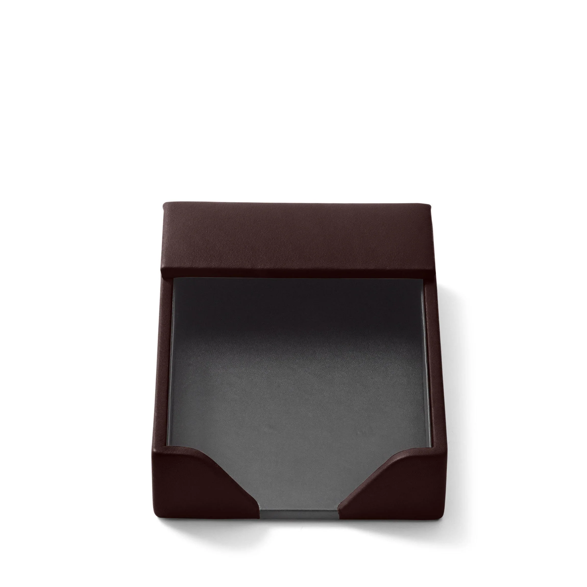 Classic Memo Pad Holder Brown - Image 2