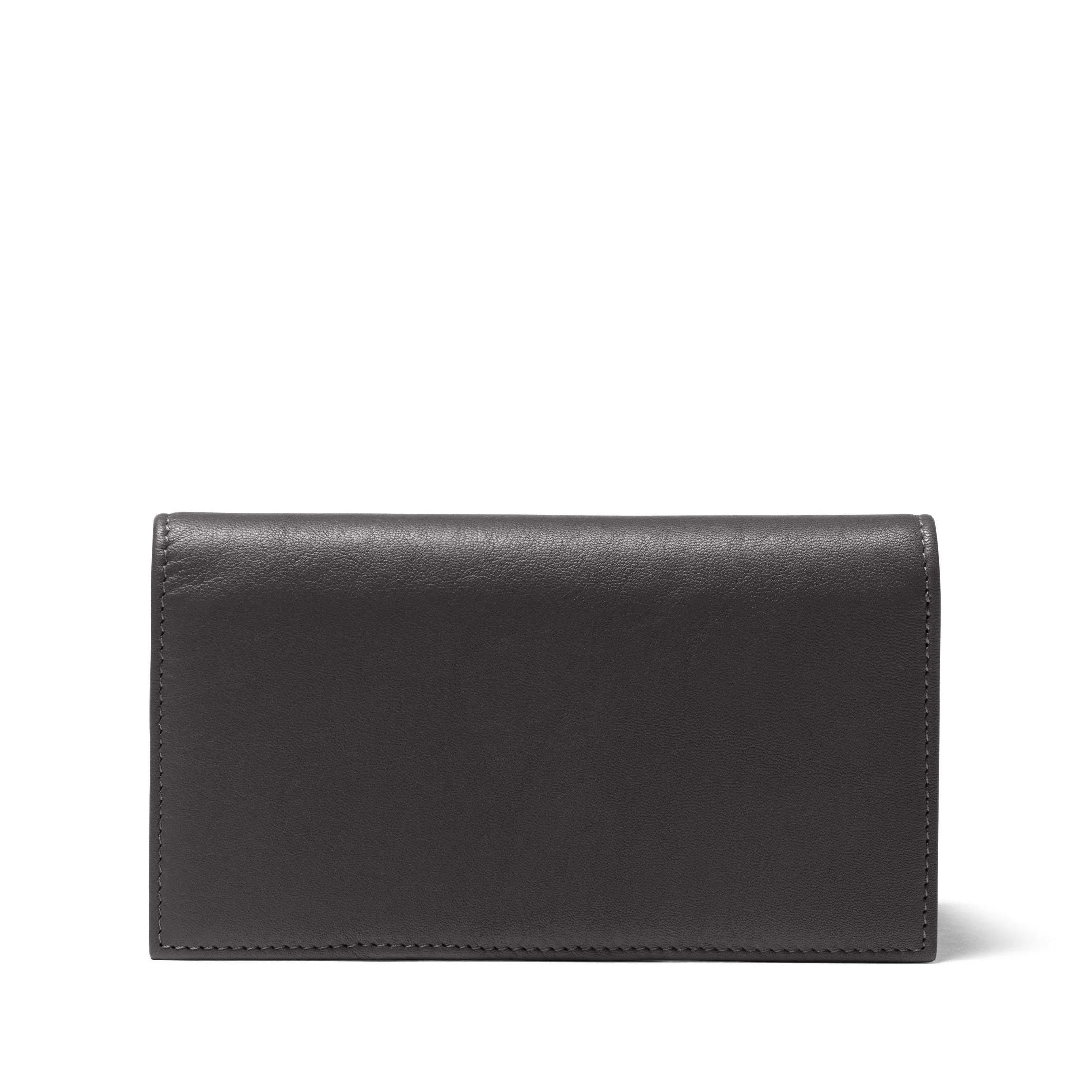 Deluxe Checkbook Cover with Divider Black Onyx - Image 5