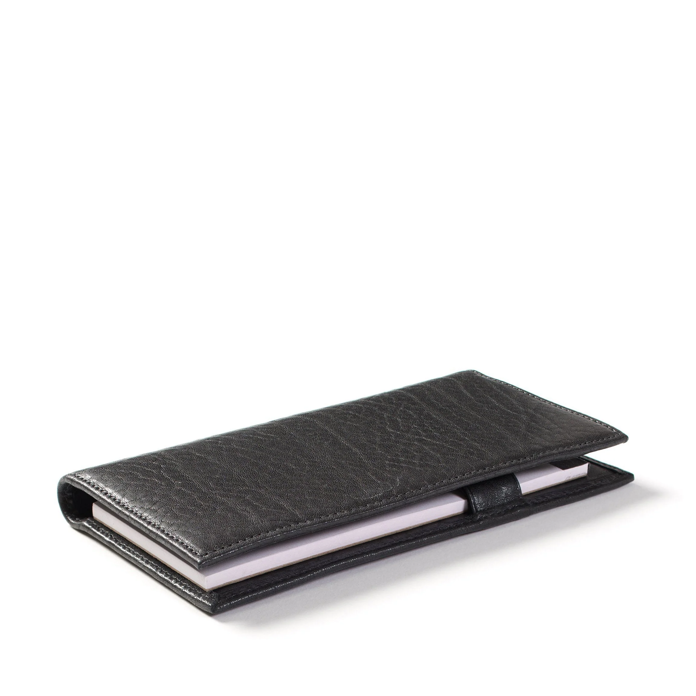 Deluxe Checkbook Cover with Divider Ebony - Image 2