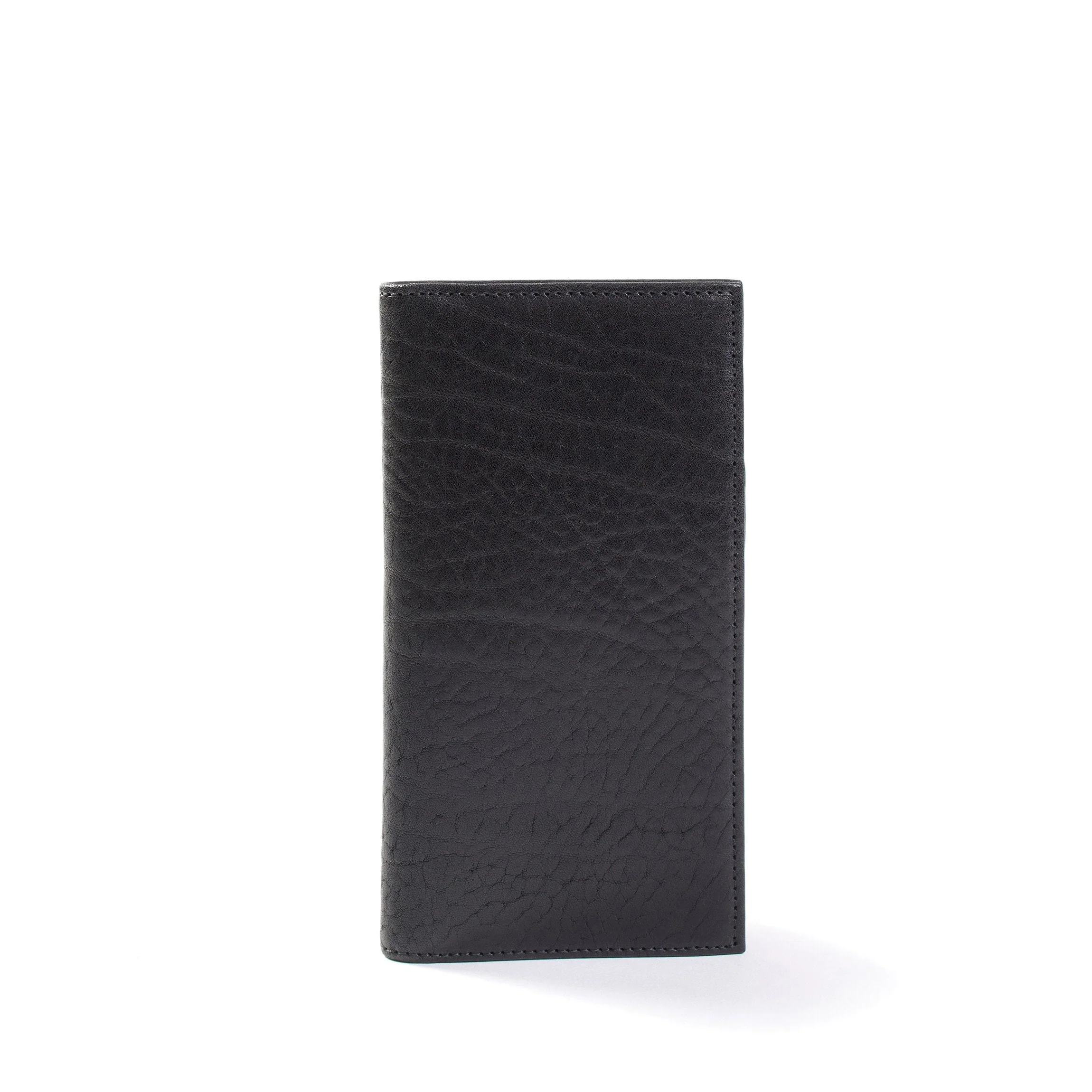 Deluxe Checkbook Cover with Divider Ebony - Image 4