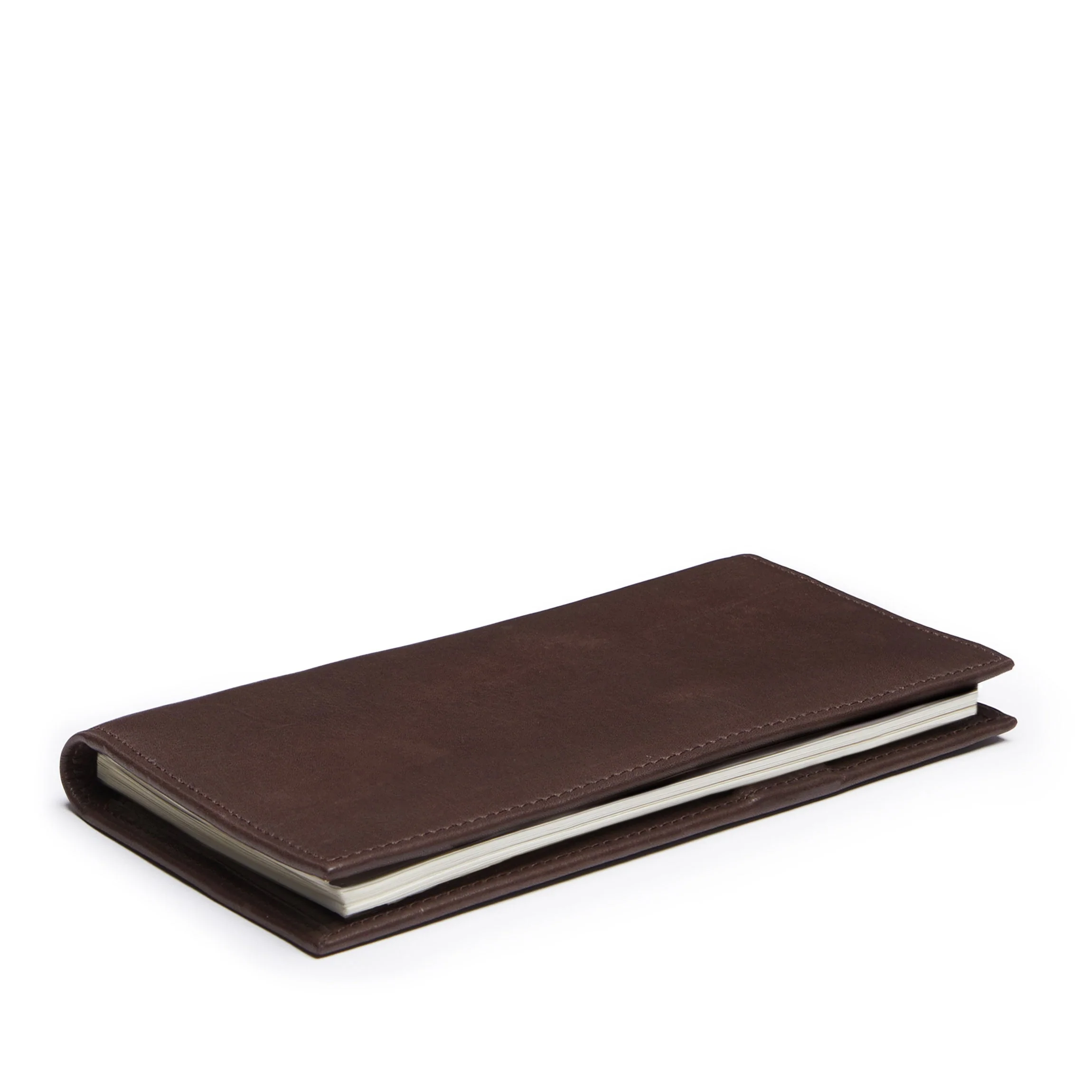 Deluxe Checkbook Cover with Divider Mahogany - Image 2