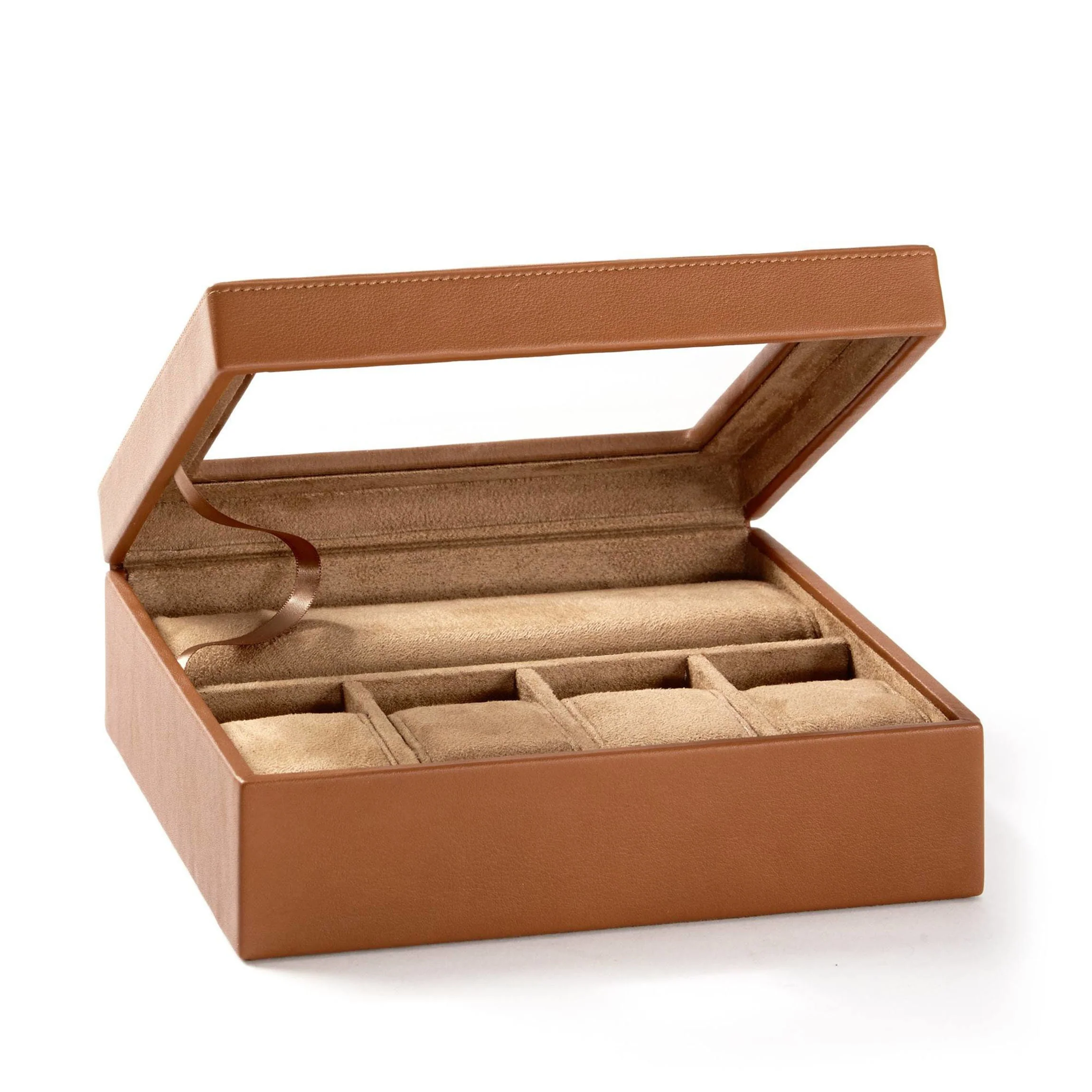 Deluxe Watch Case Cognac - Image 2