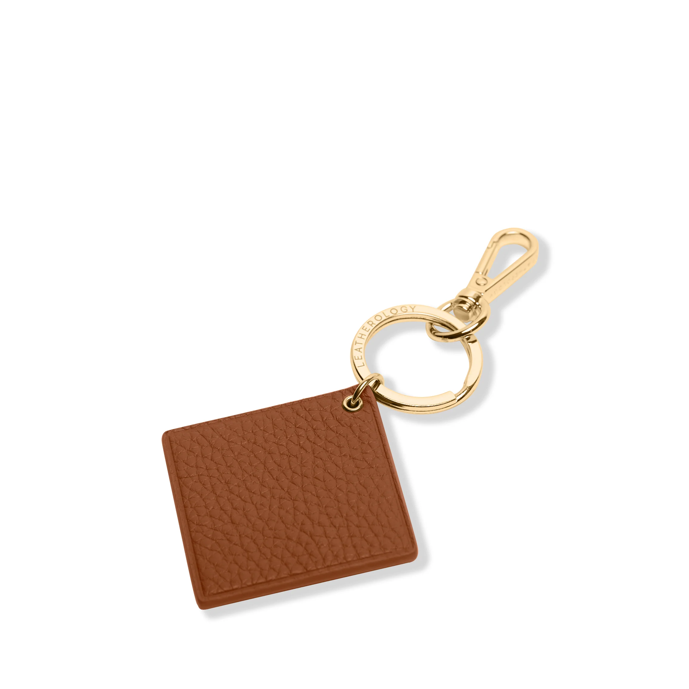 Diamond Keychain Saddle Brown - Image 3