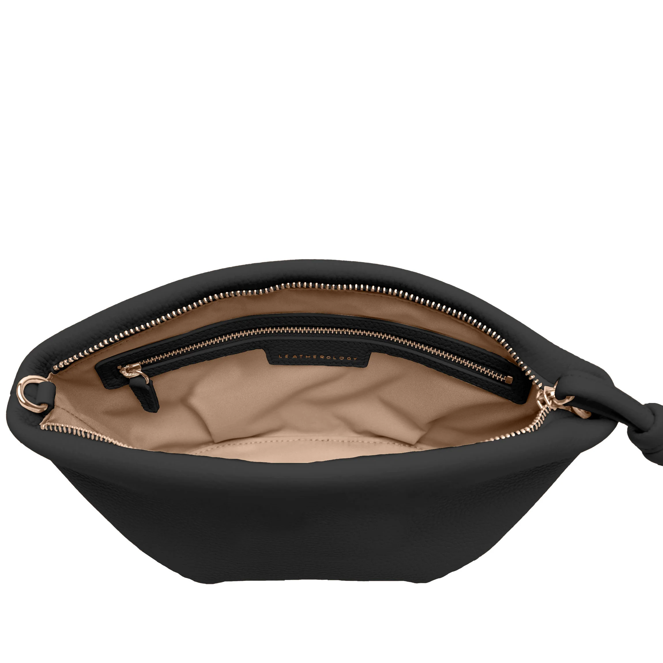 Dumpling Clutch Black Pebble - Image 3
