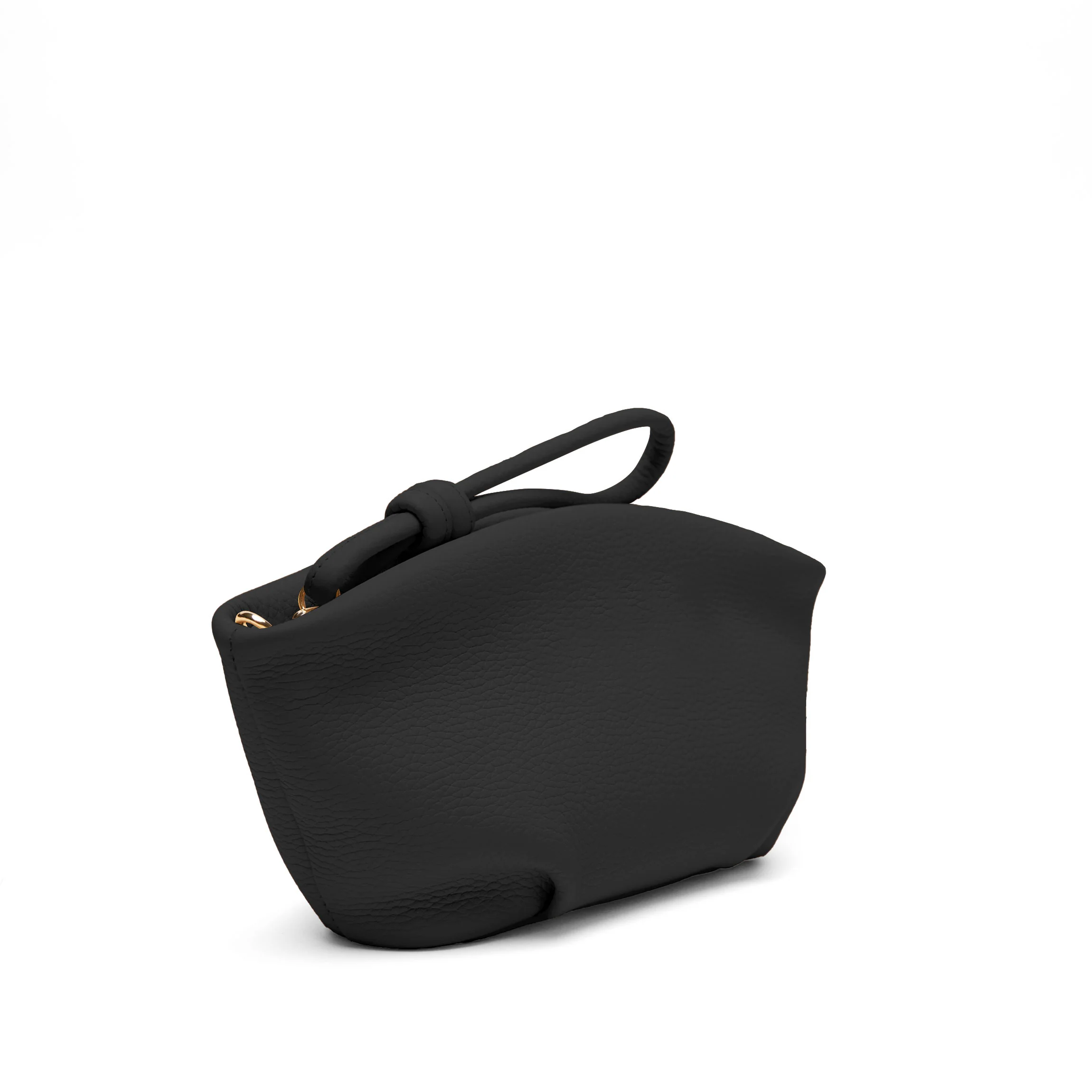 Dumpling Clutch Black Pebble - Image 5