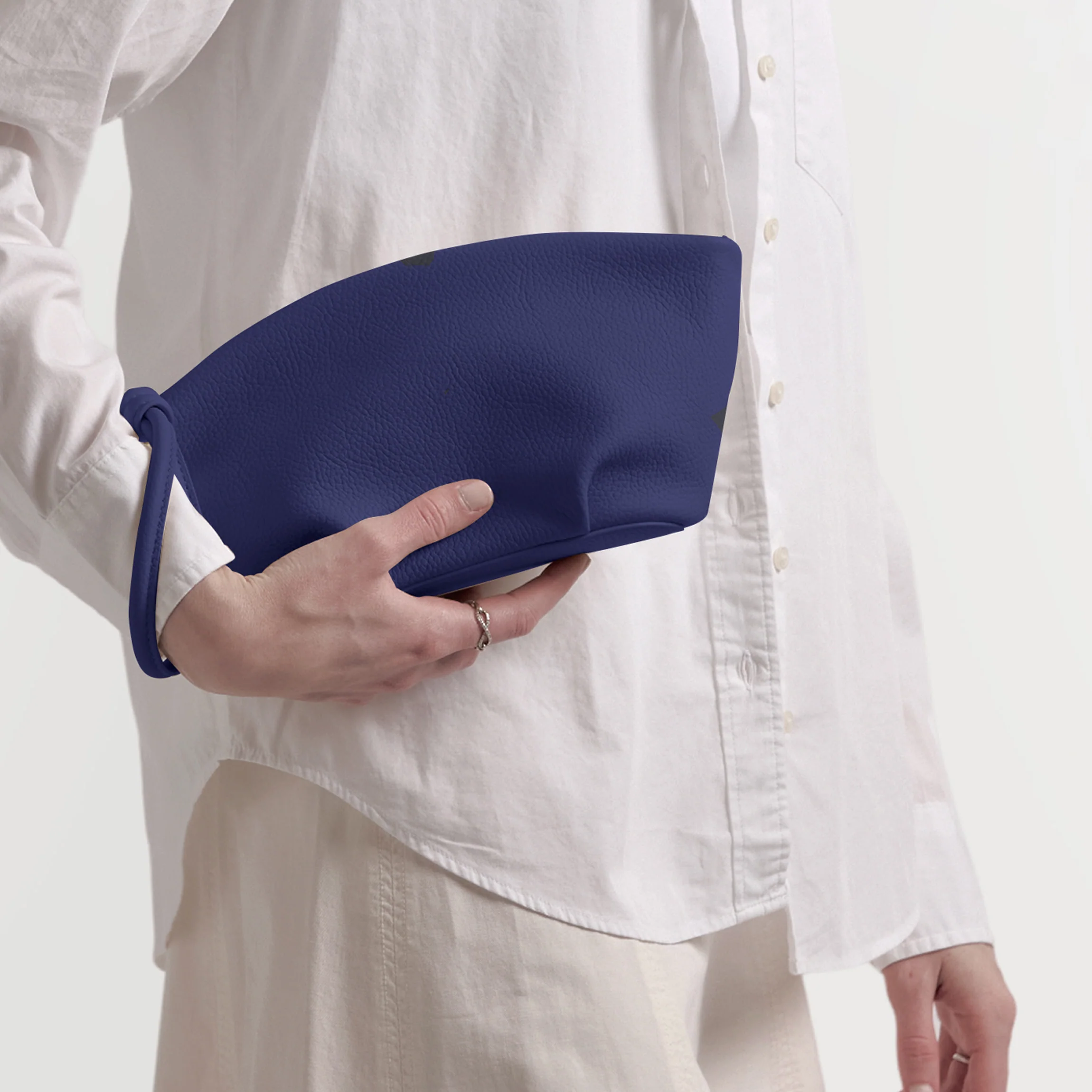 Dumpling Clutch Regatta Blue - Image 2