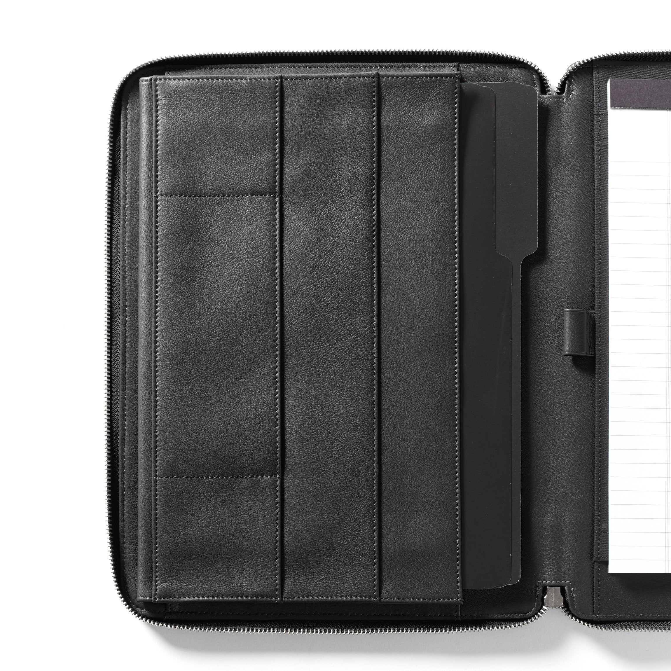 Executive Zippered Portfolio Black Onyx - Image 7