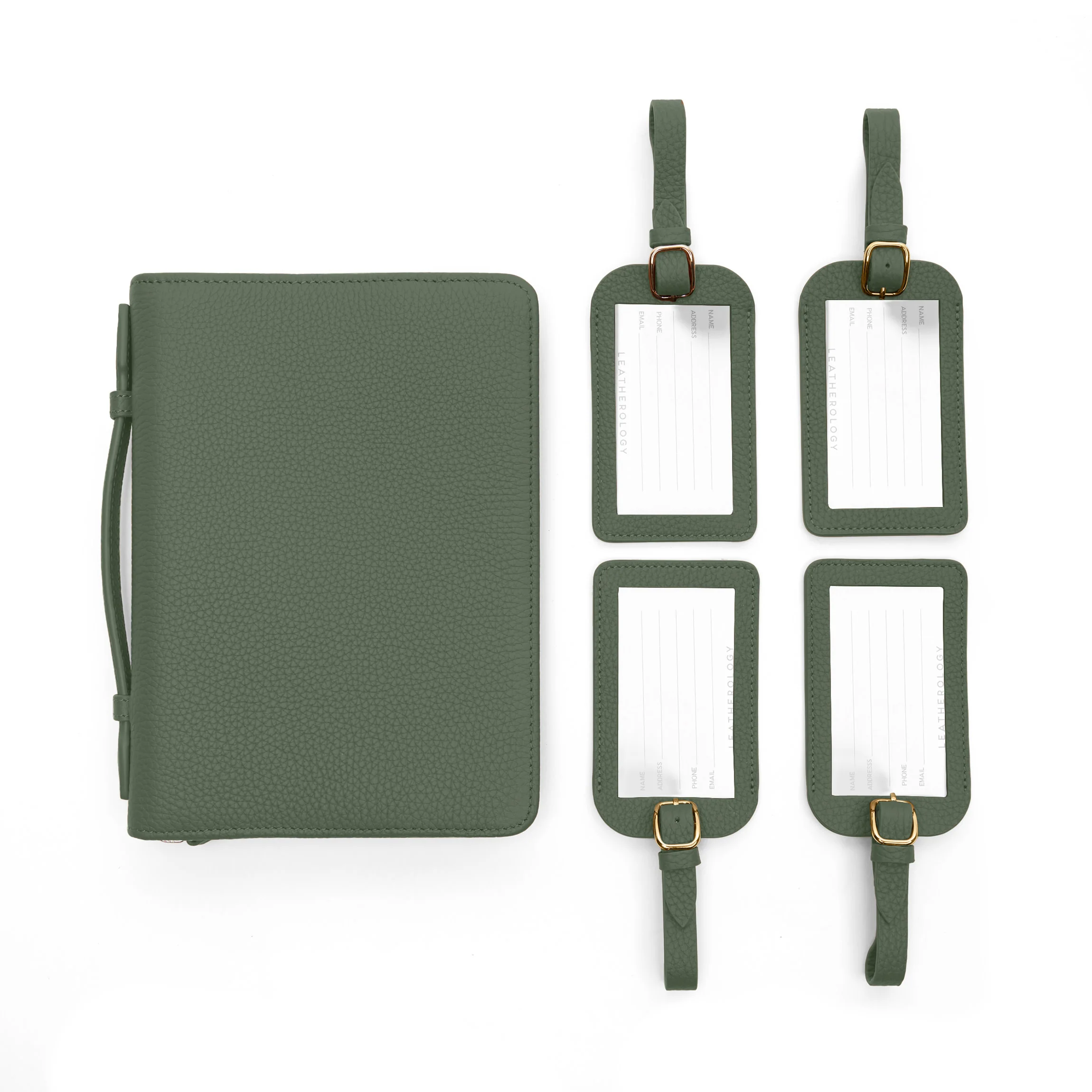 Family Travel Essentials Gift Set Moss - Image 3