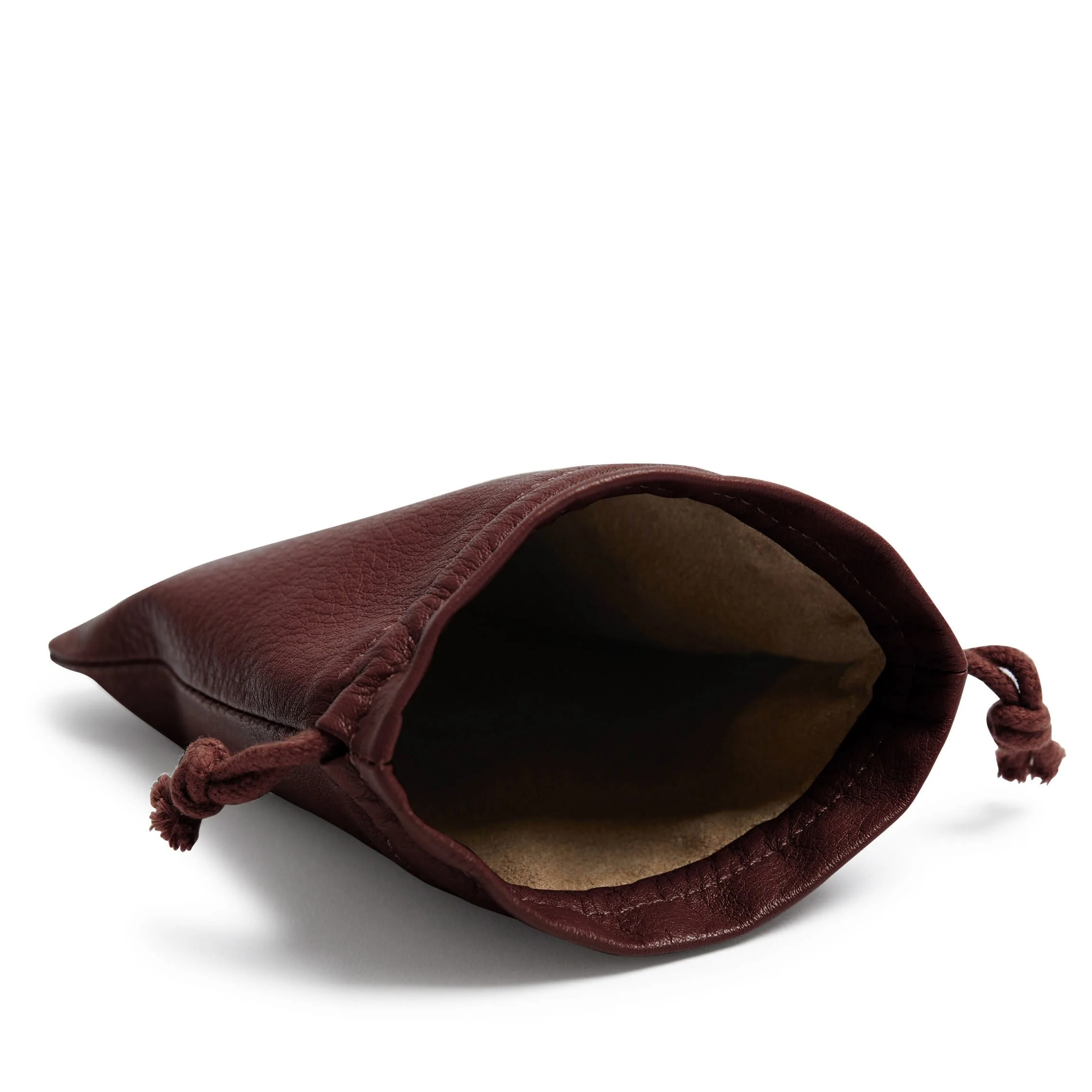 Flat Drawstring Pouch Bordeaux - Image 6
