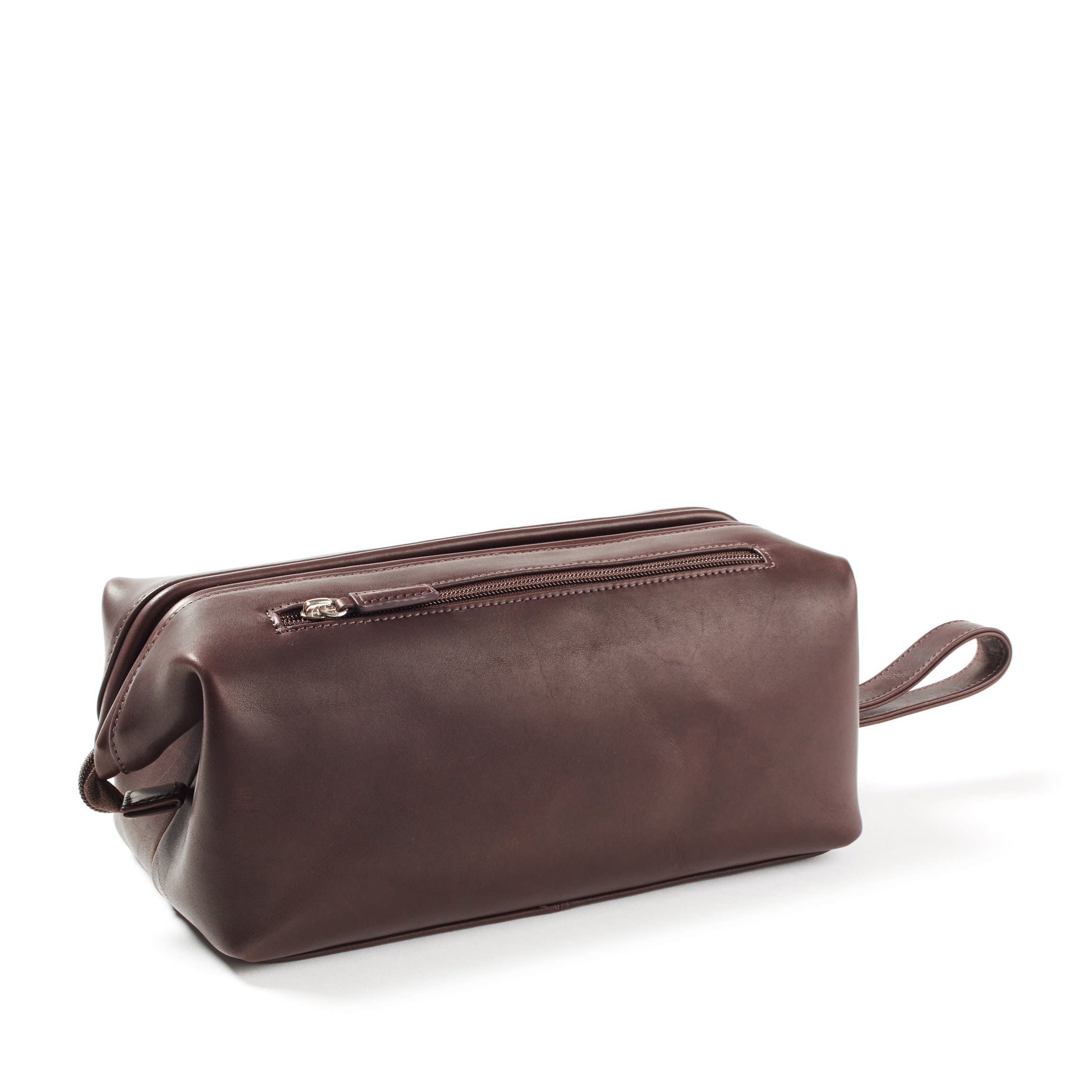 Framed Toiletry Bag Mahogany - Image 4