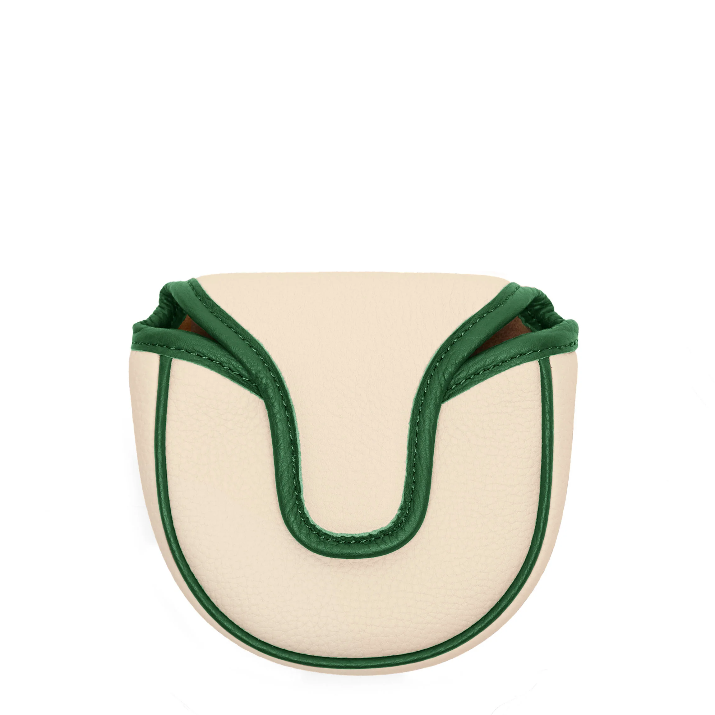 Golf Mallet Putter Headcover Sand/Fairway Green - Image 3