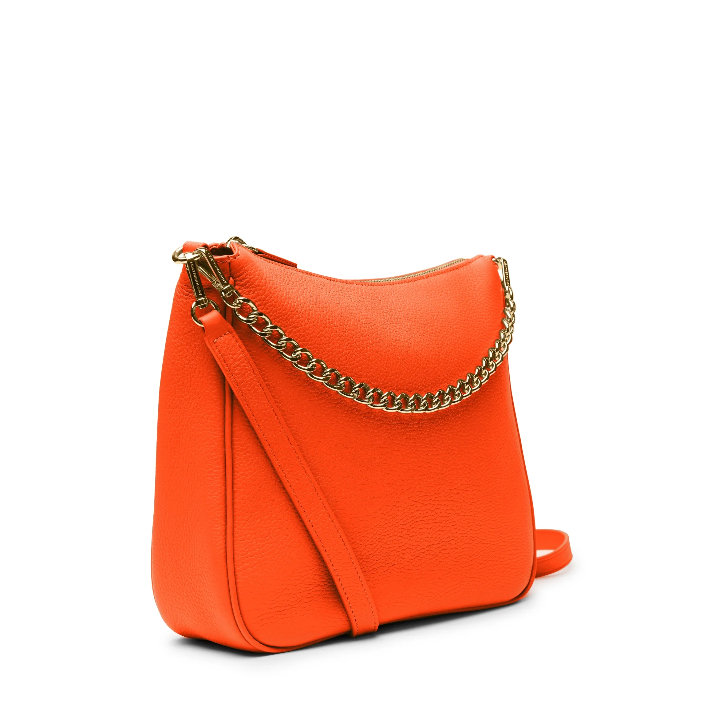 Greta Chain Medium Crossbody Clementine - Image 4