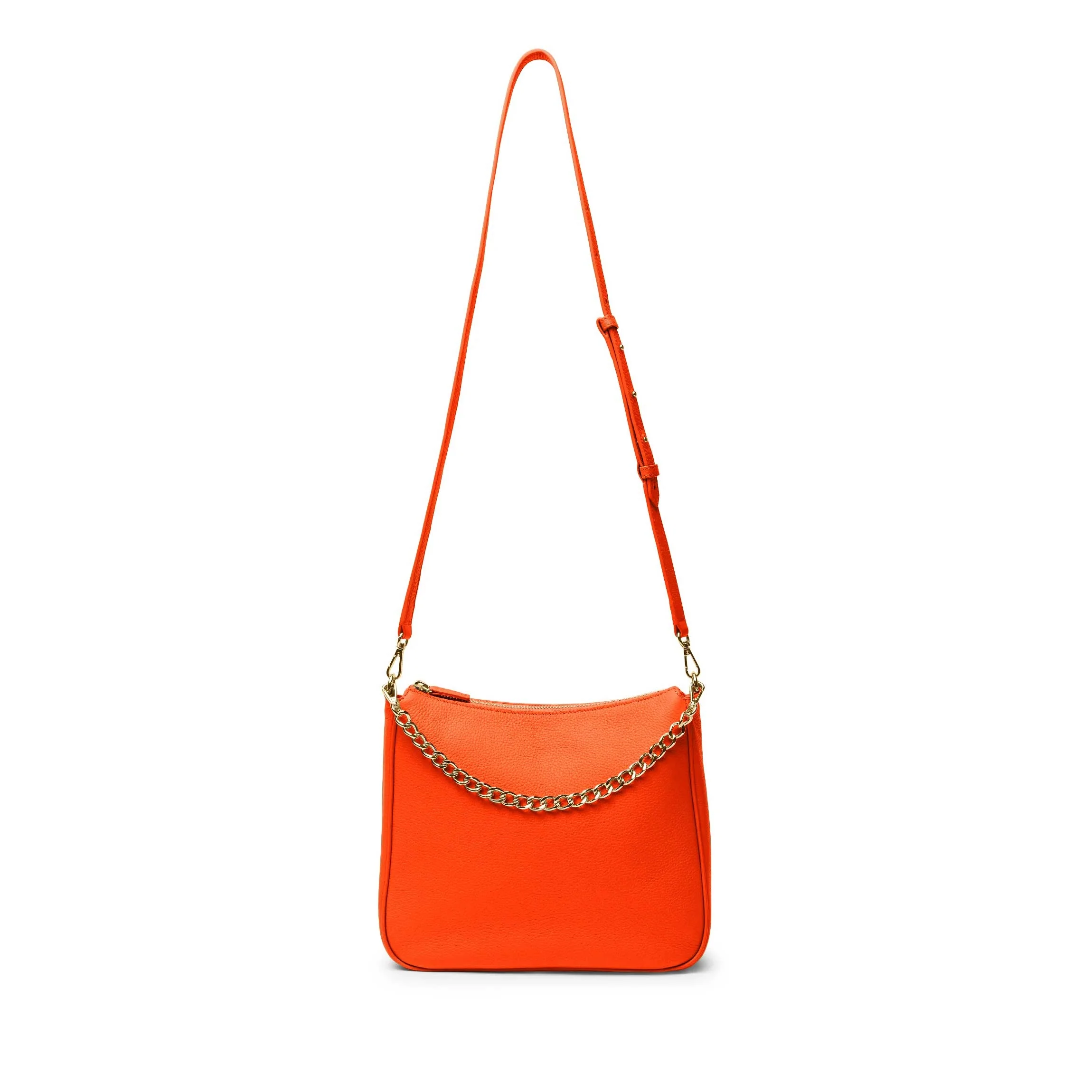 Greta Chain Medium Crossbody Clementine - Image 6