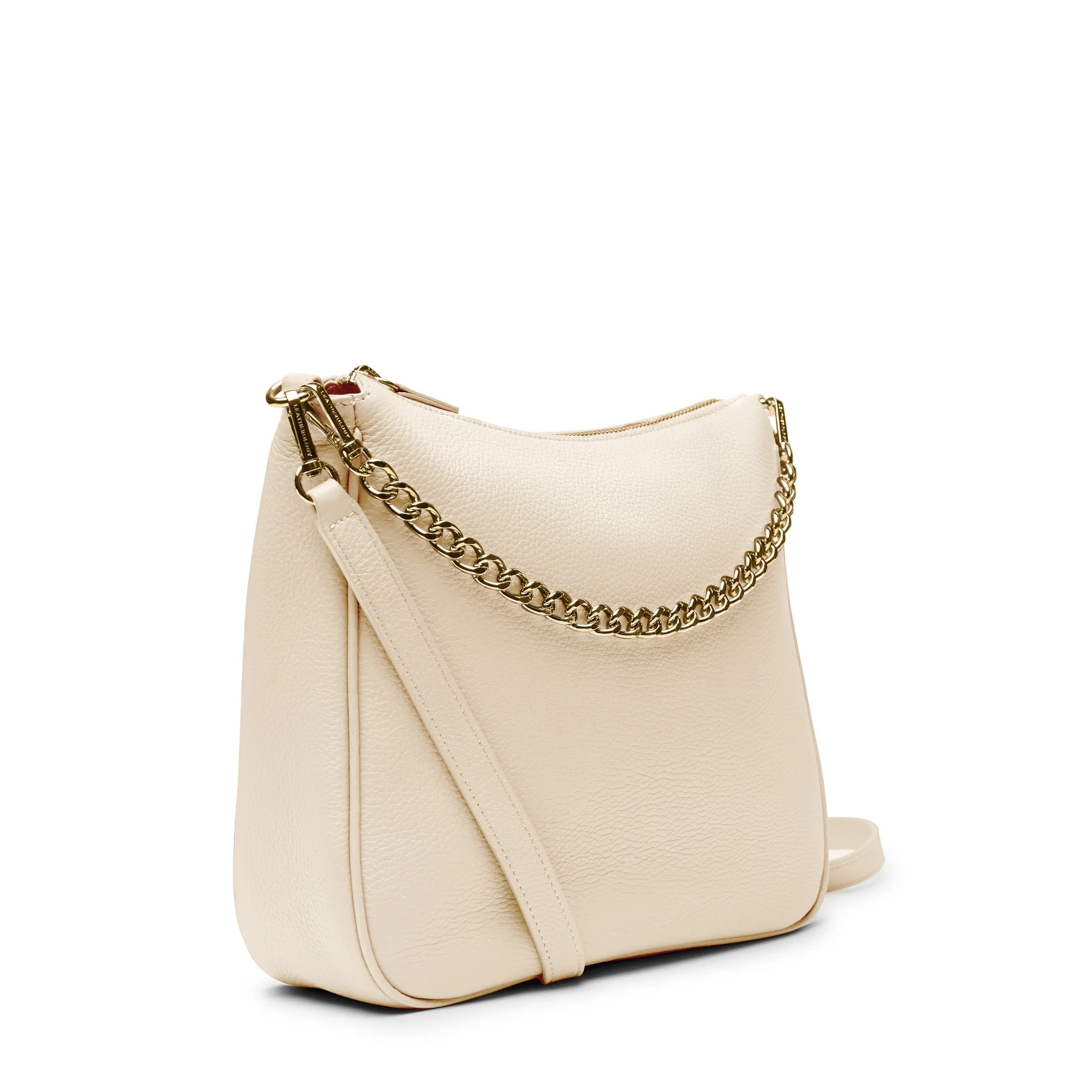 Greta Chain Medium Crossbody Sand - Image 6