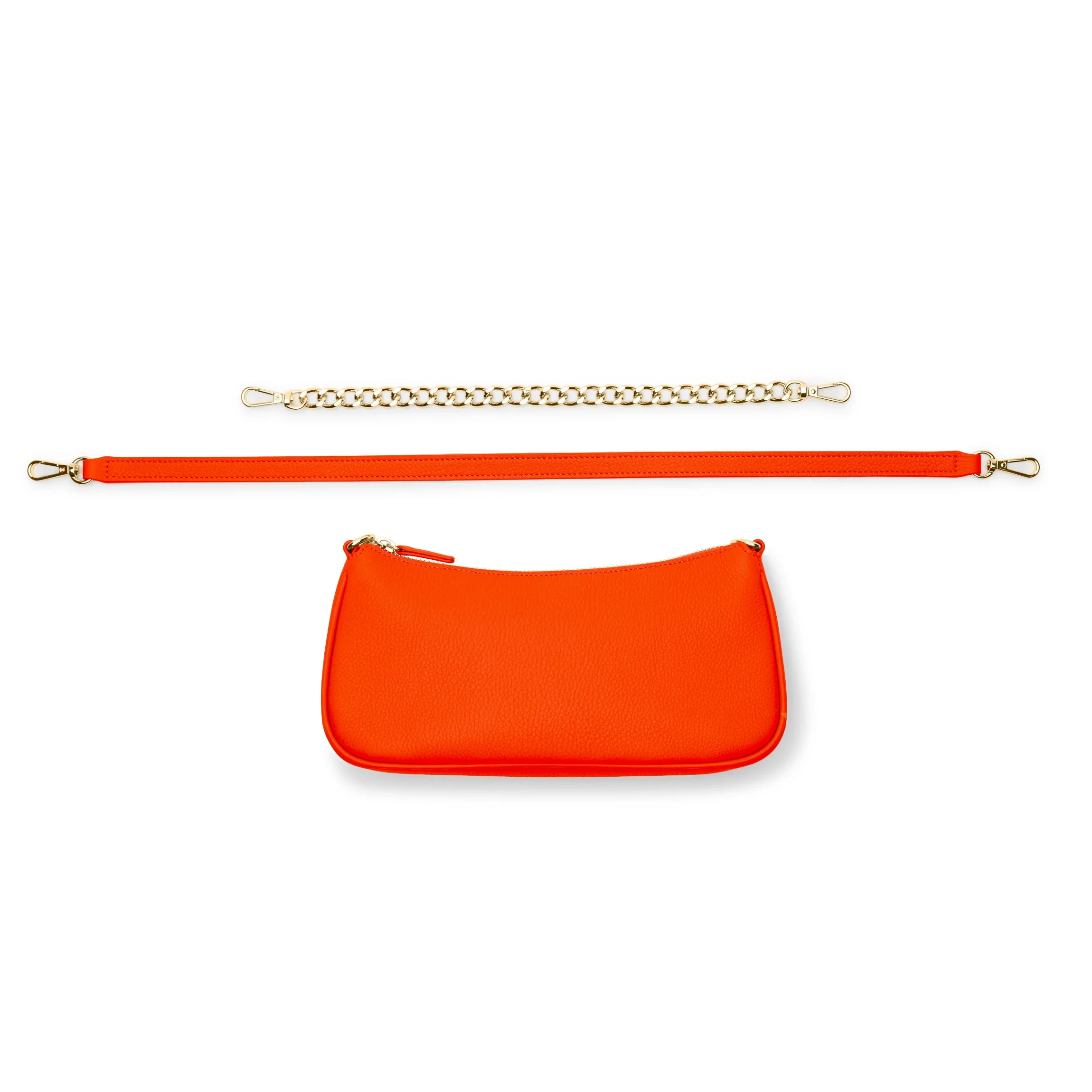 Greta Chain Small Pochette Clementine - Image 8
