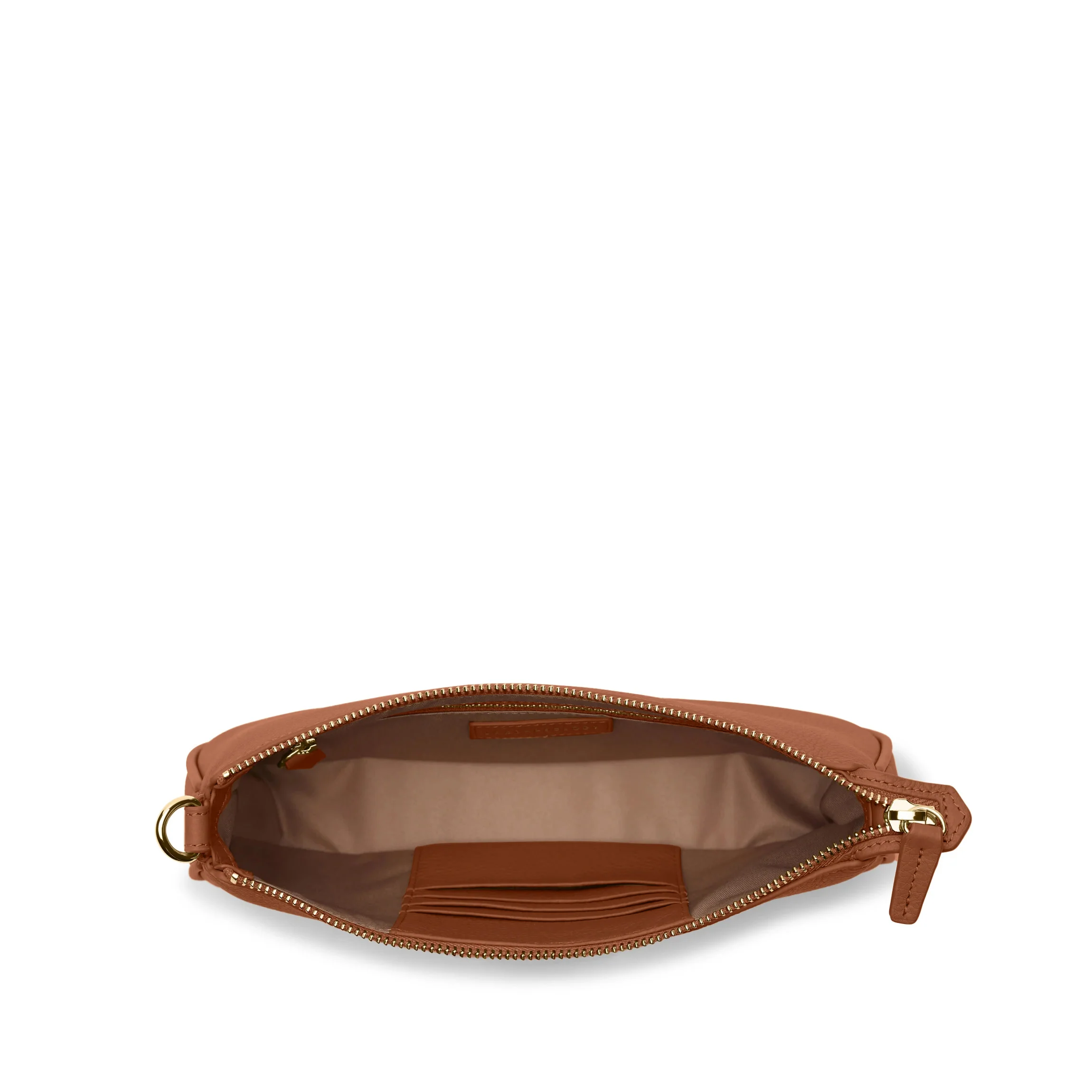 Greta Chain Small Pochette Saddle Brown - Image 7