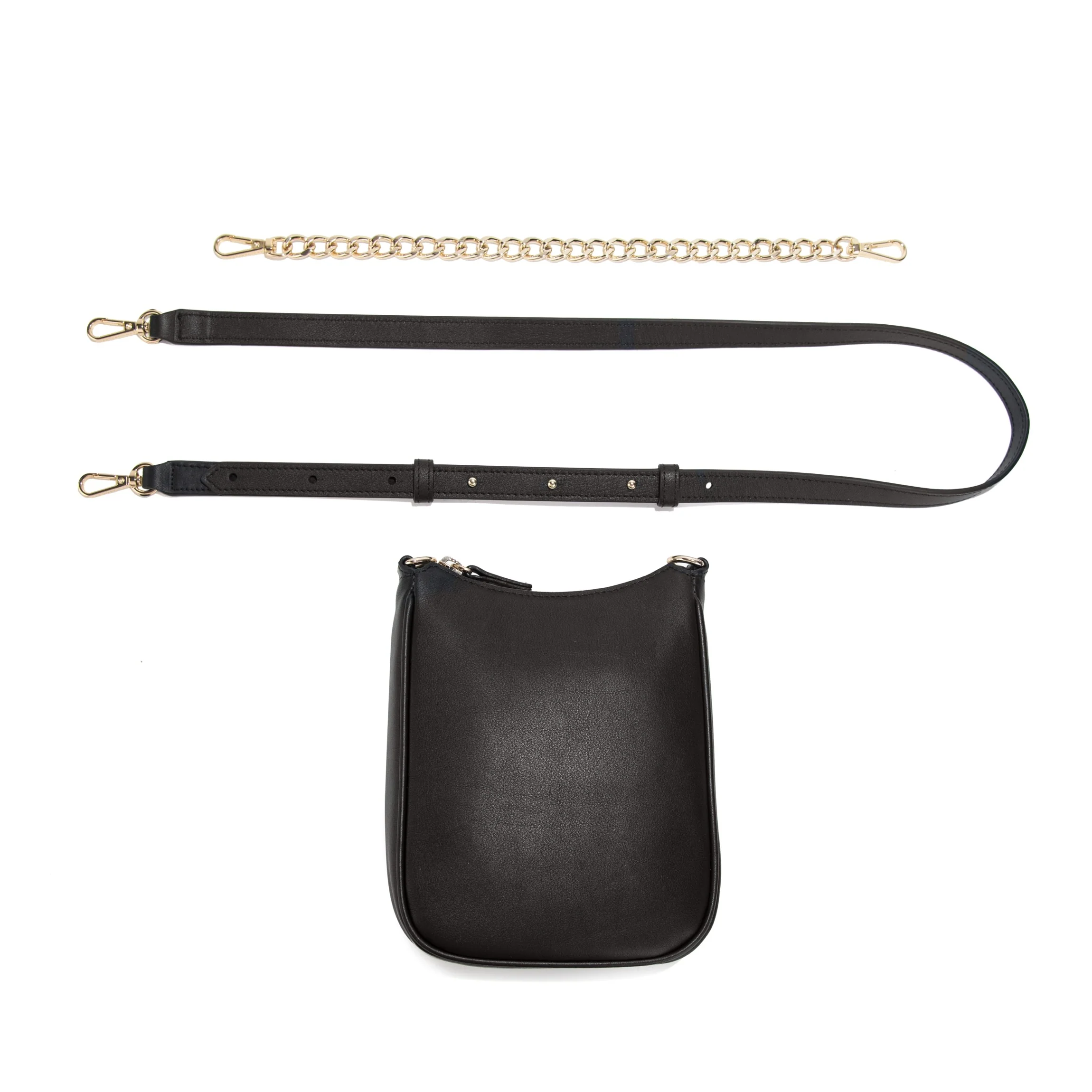 Greta Chain Vertical Sling Black Onyx - Image 10