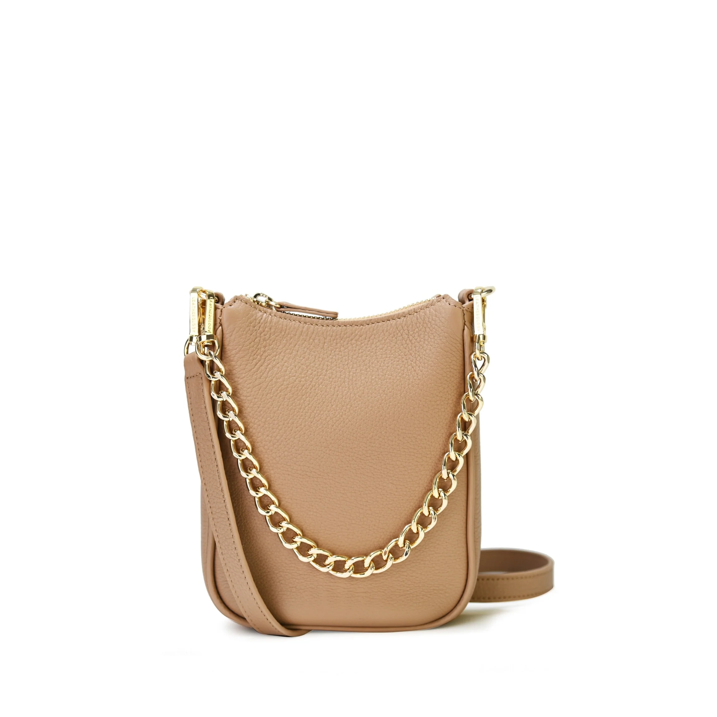 Greta Chain Vertical Sling Camel - Image 8