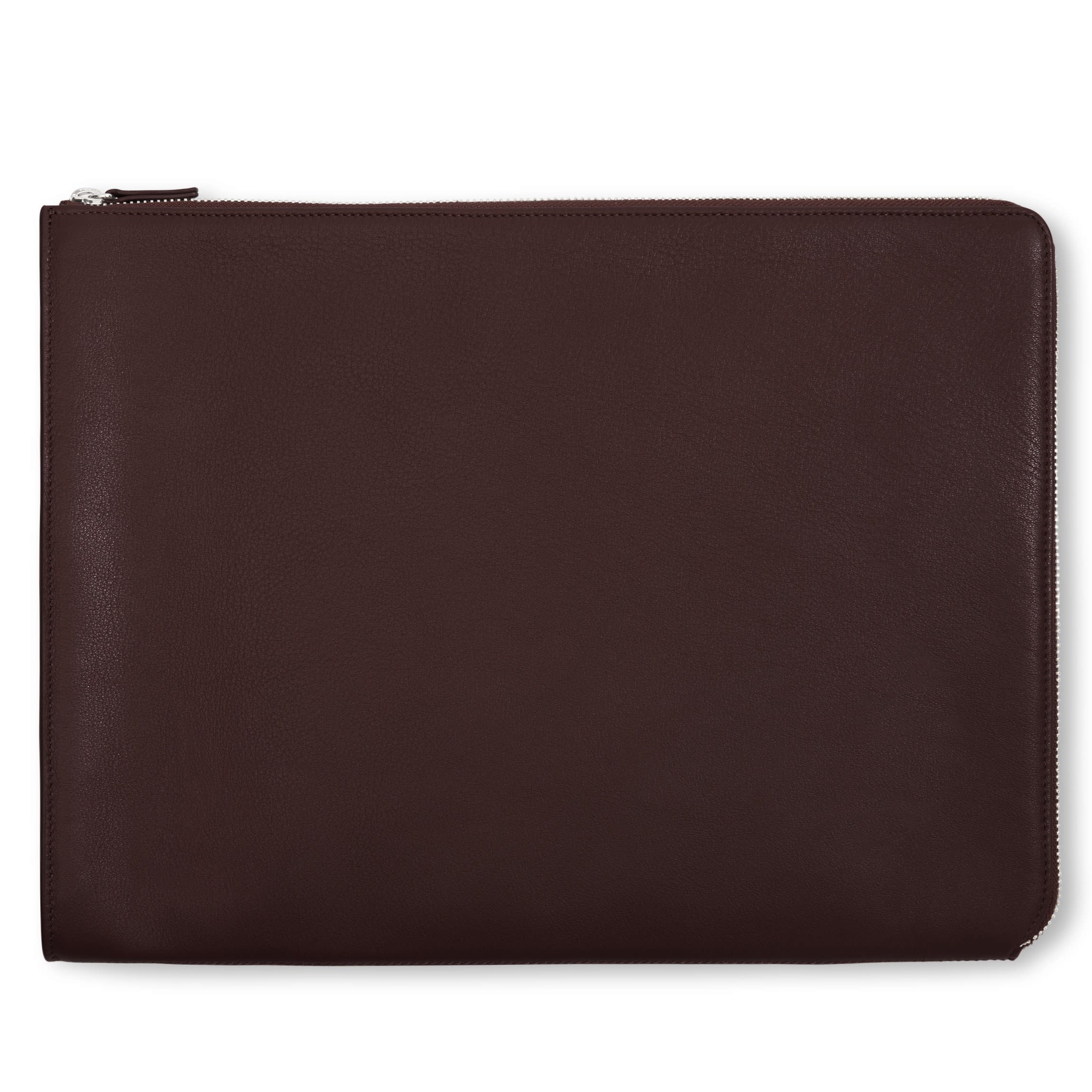Gusseted Document and Laptop Holder Brown