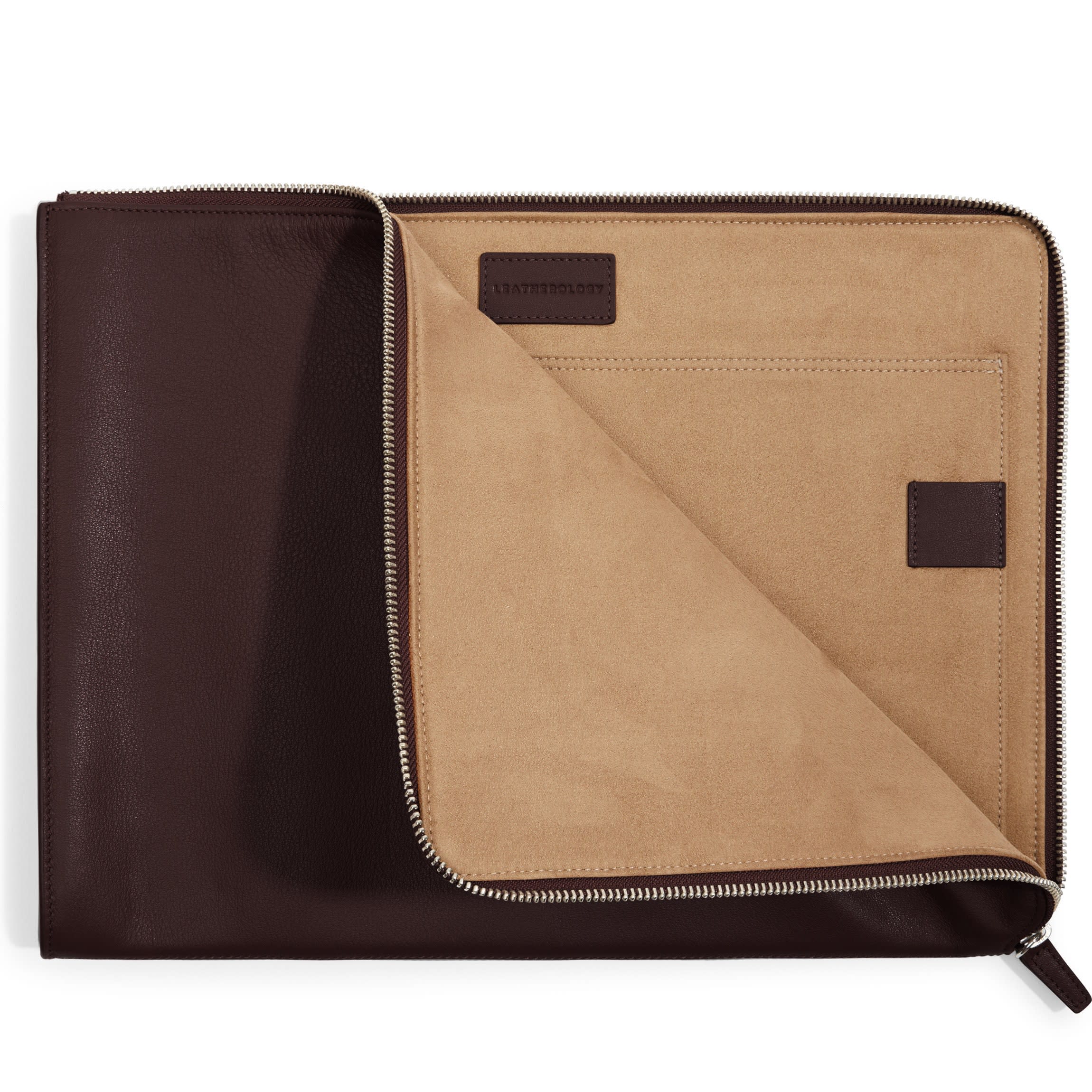 Gusseted Document and Laptop Holder Brown - Image 7