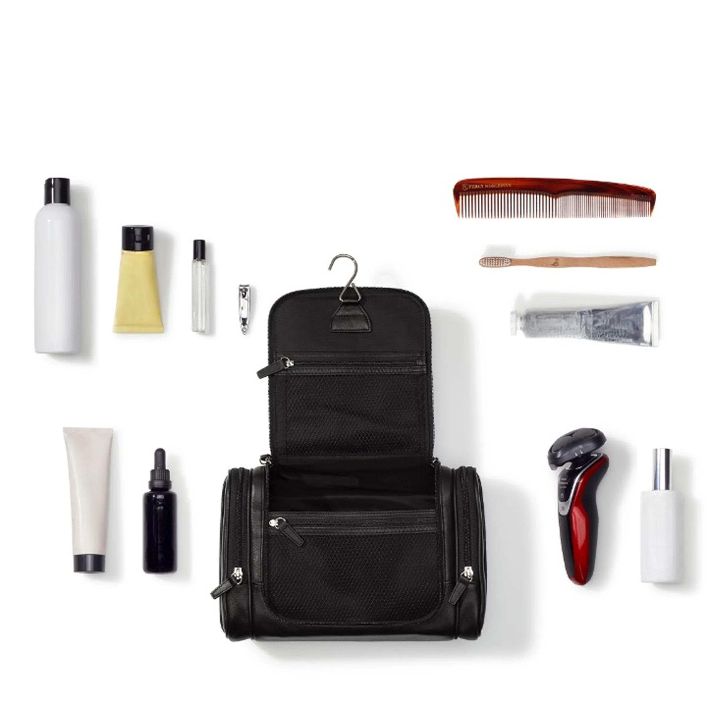 Hanging Toiletry Kit Ebony - Image 4