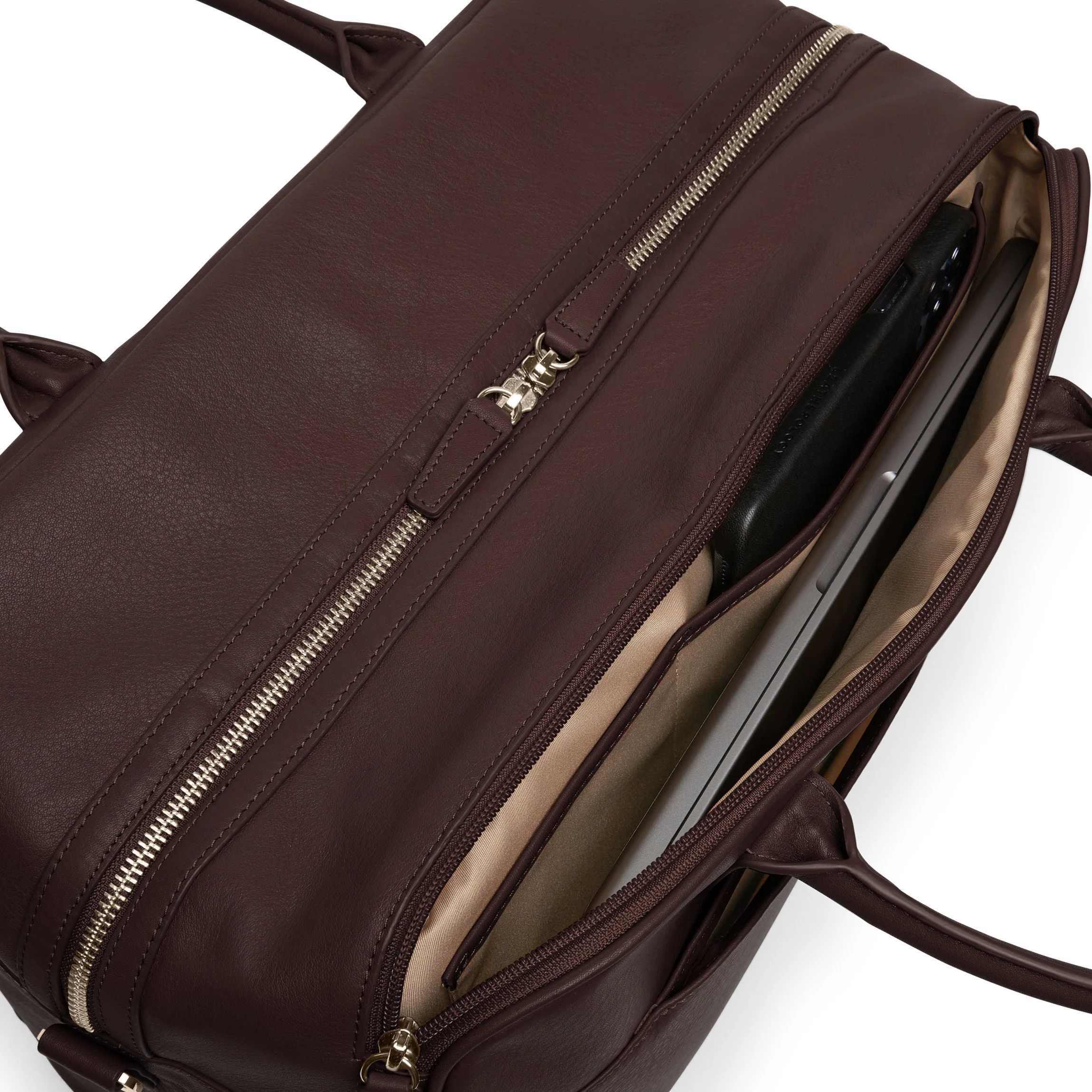 Harwood Weekender Brown - Image 6