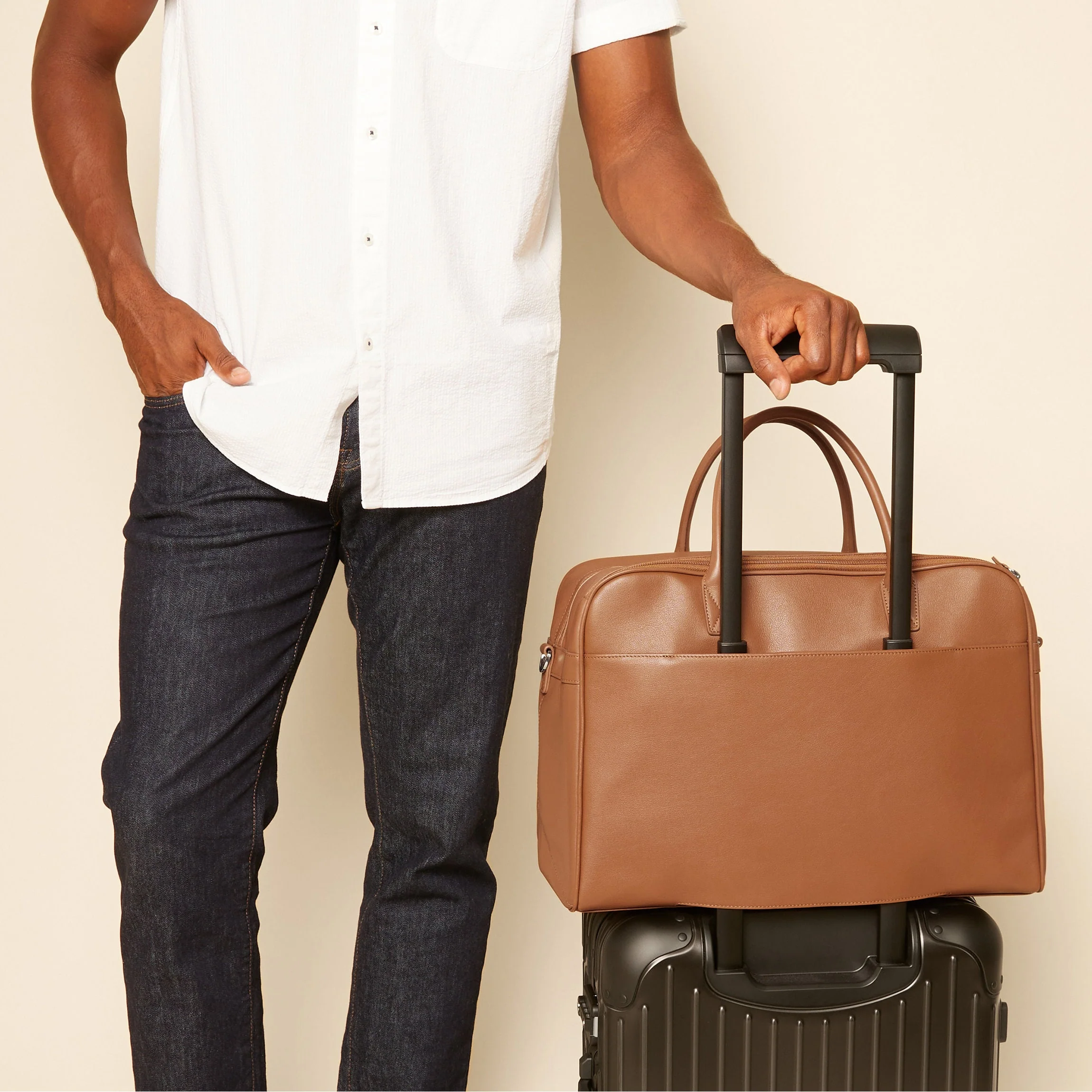 Harwood Weekender Cognac - Image 10