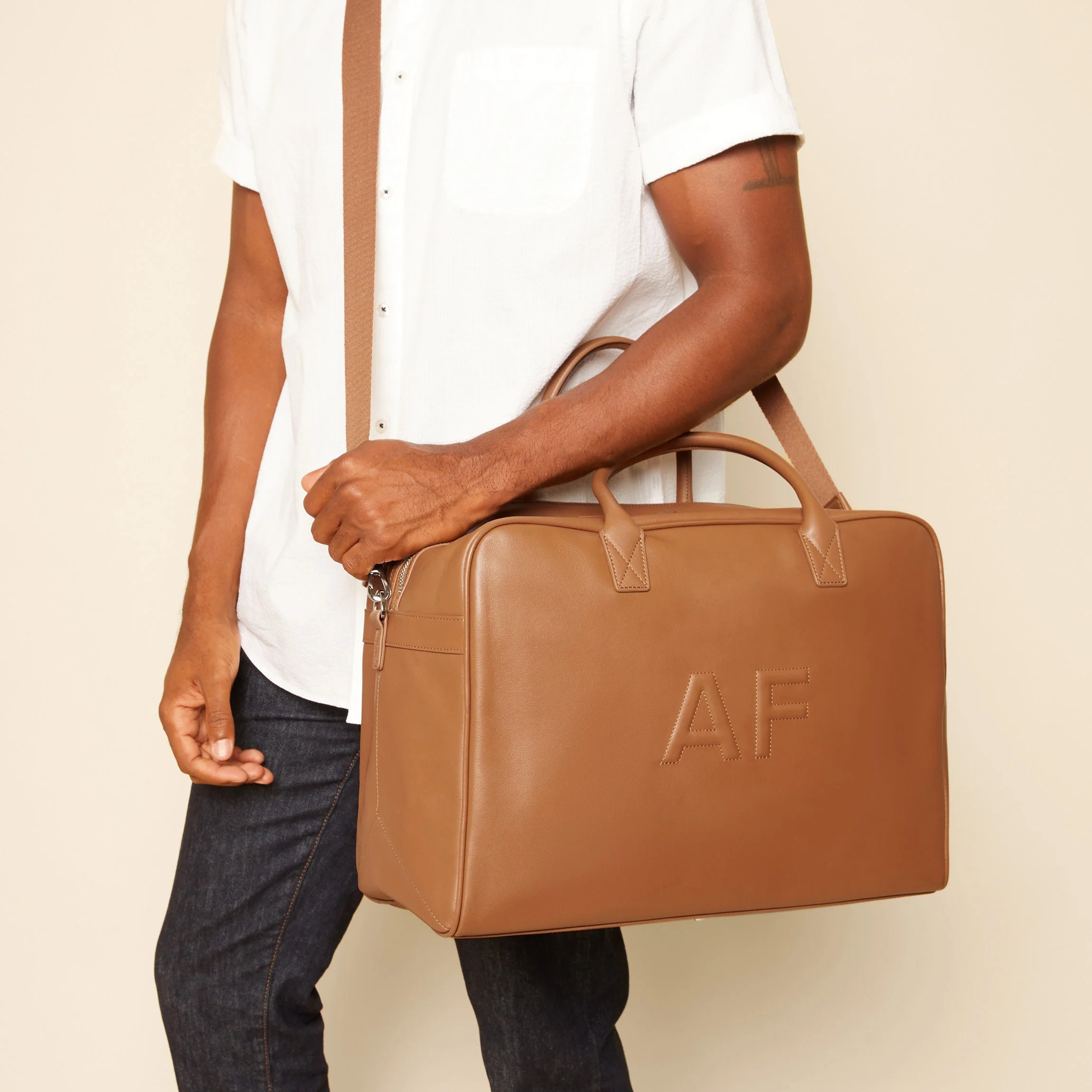 Harwood Weekender Cognac - Image 2