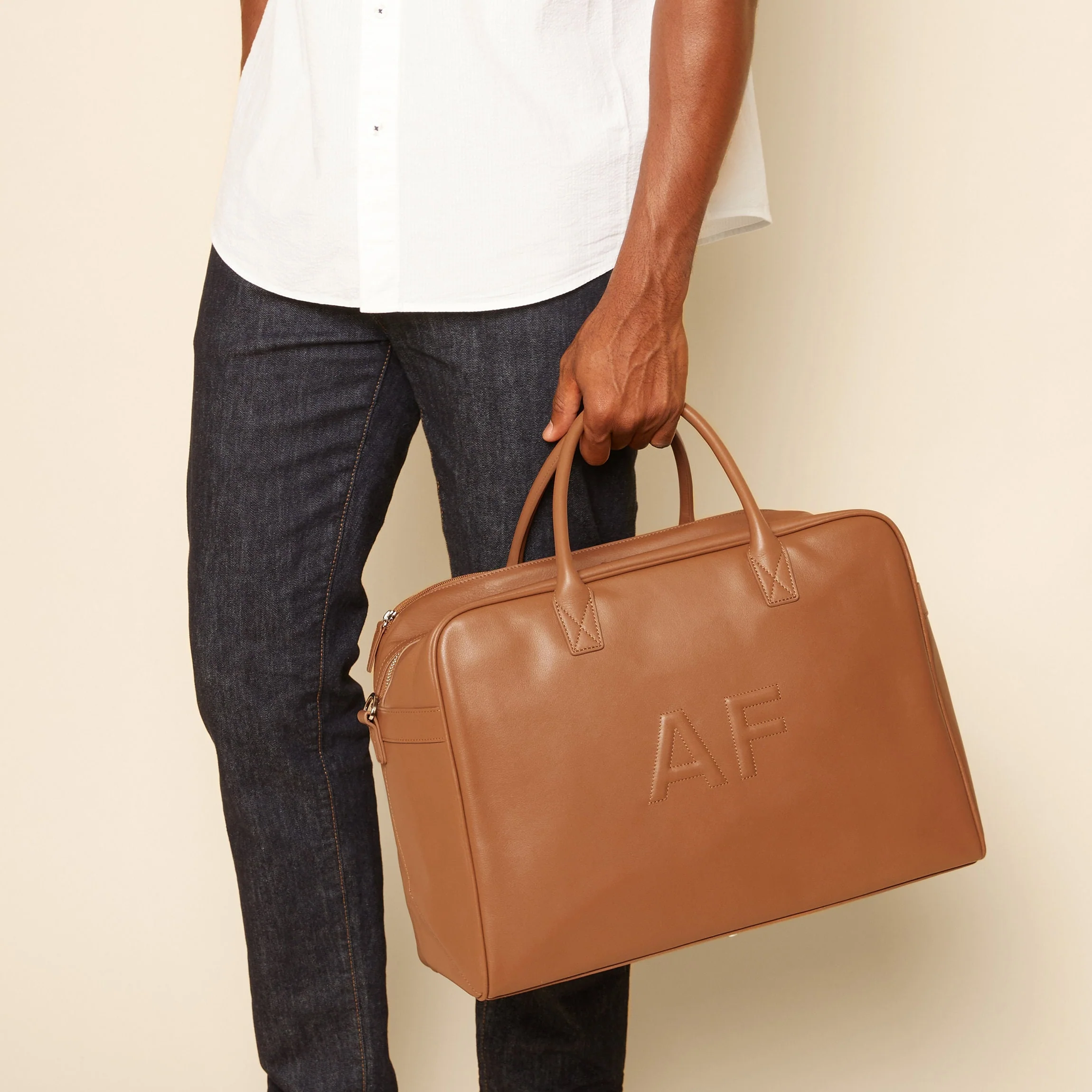 Harwood Weekender Cognac - Image 3