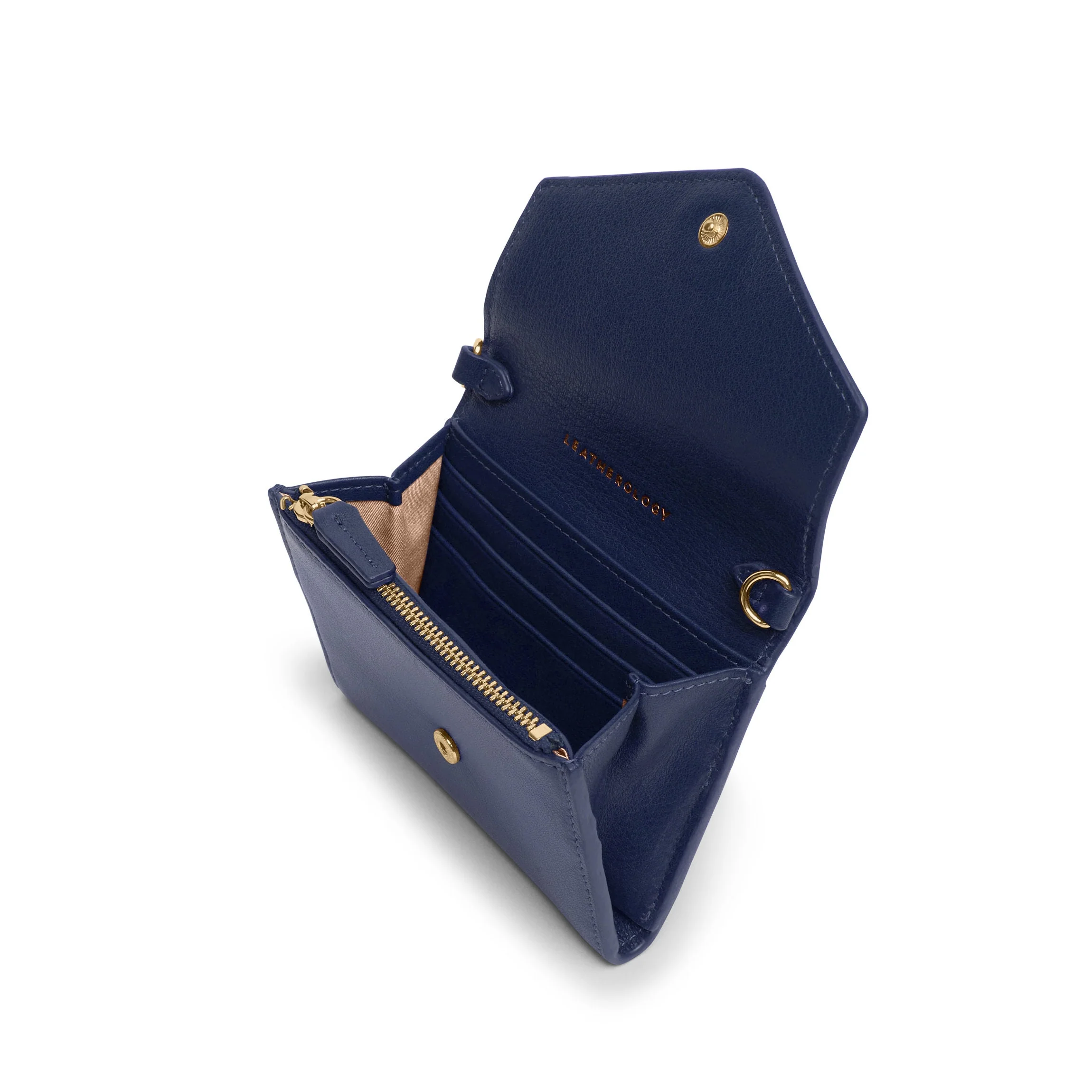 Haven Compact Wallet Navy Blue - Image 4