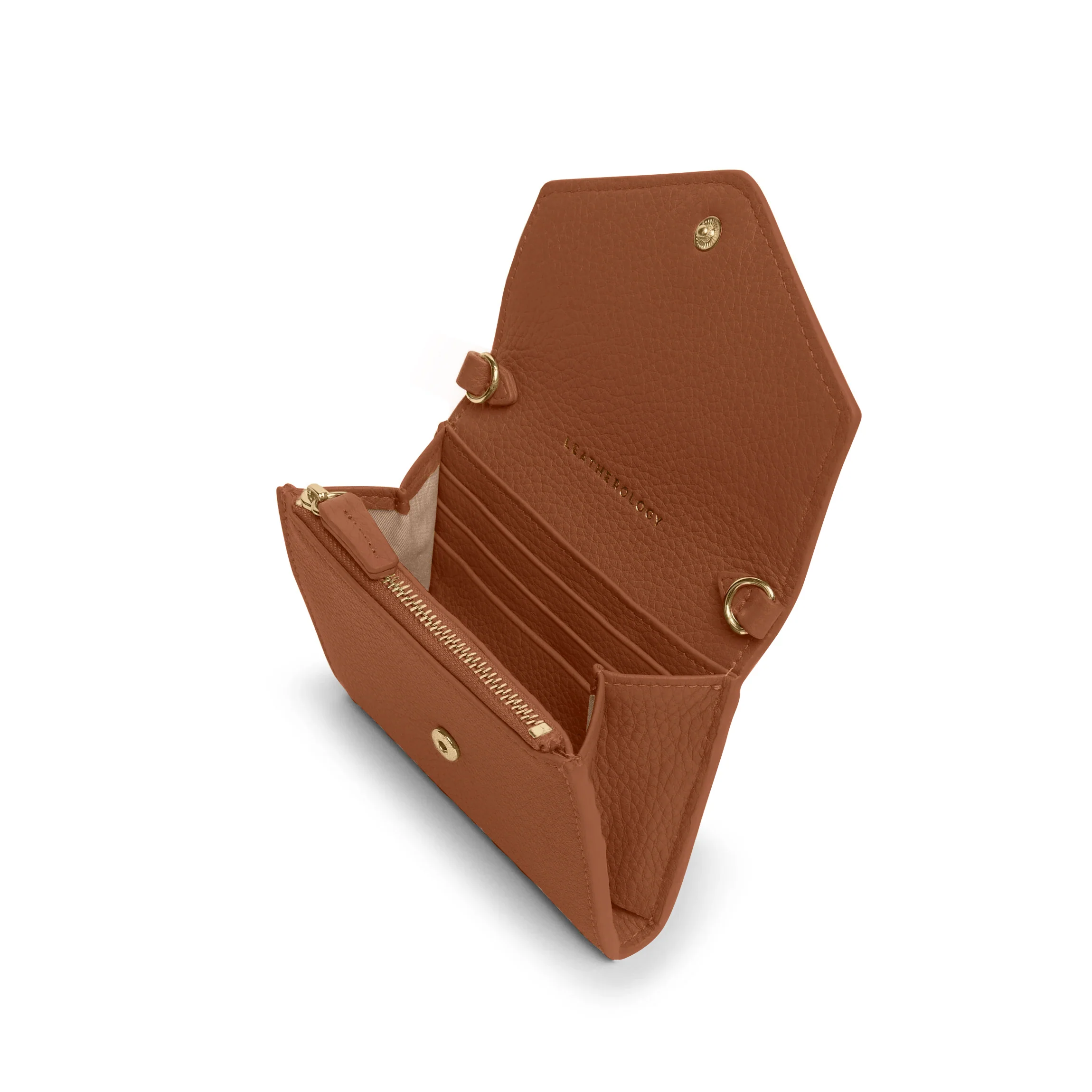 Haven Compact Wallet Saddle Brown - Image 2