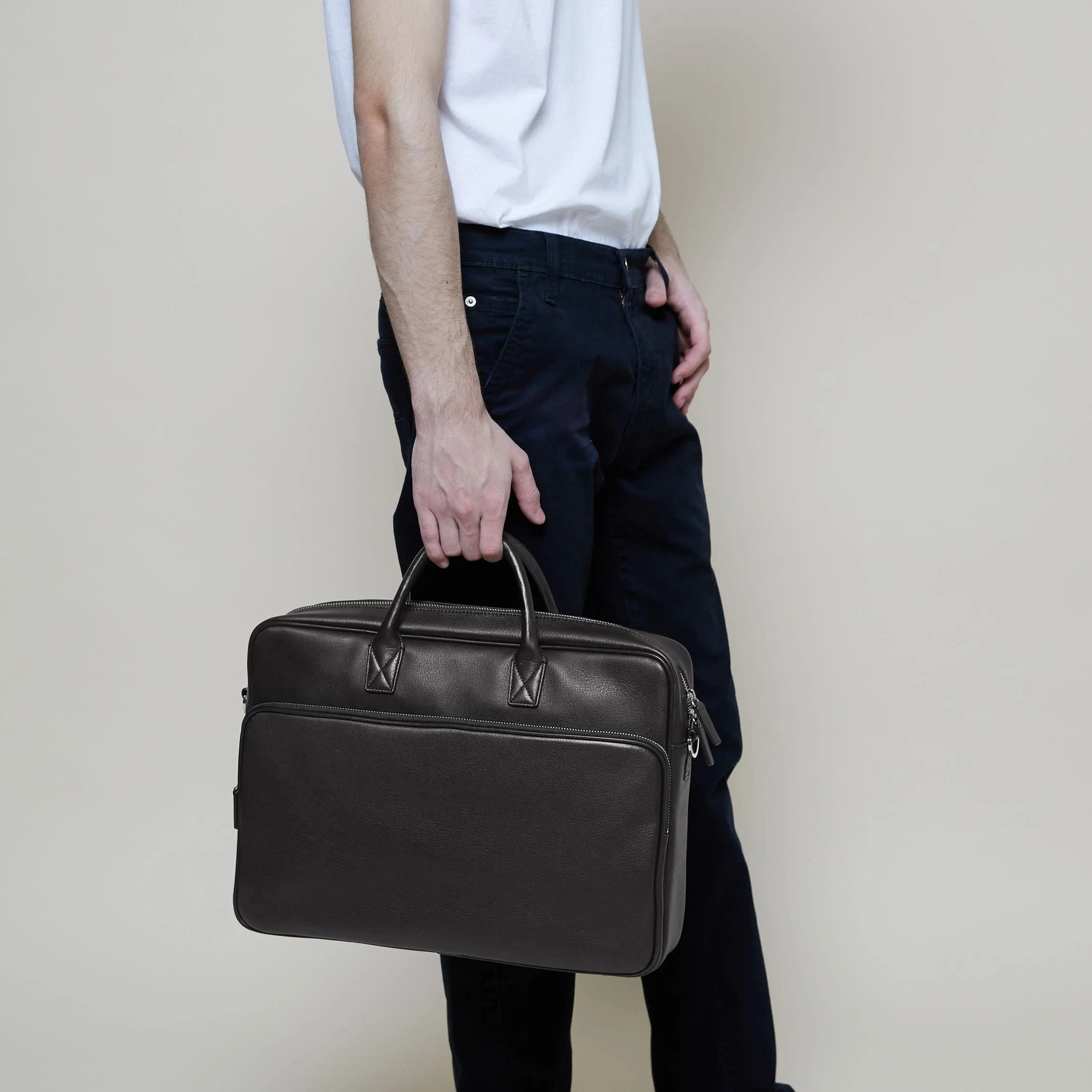 Henderson Laptop Brief Bag Black Onyx - Image 2