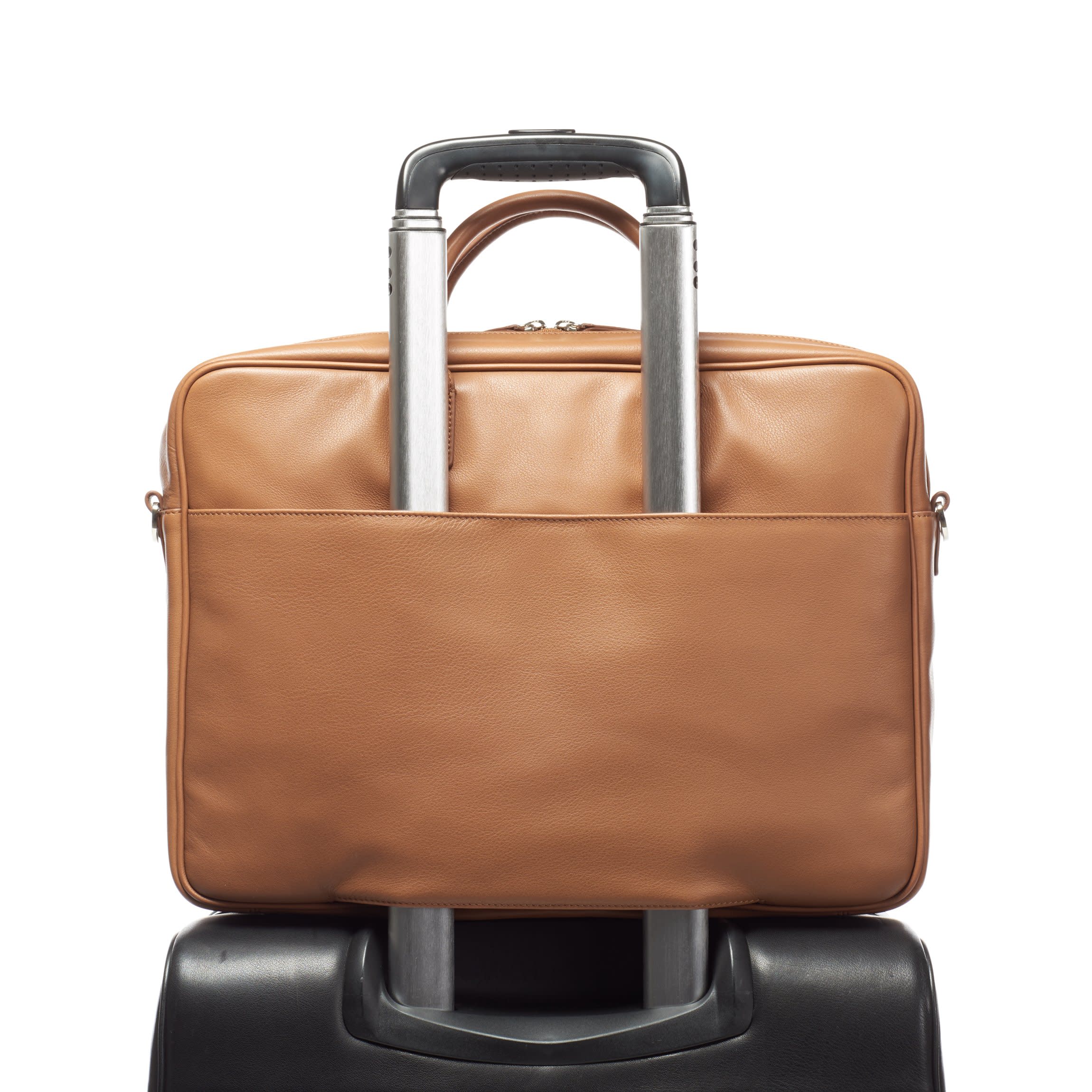 Henderson Laptop Brief Bag Cognac - Image 7