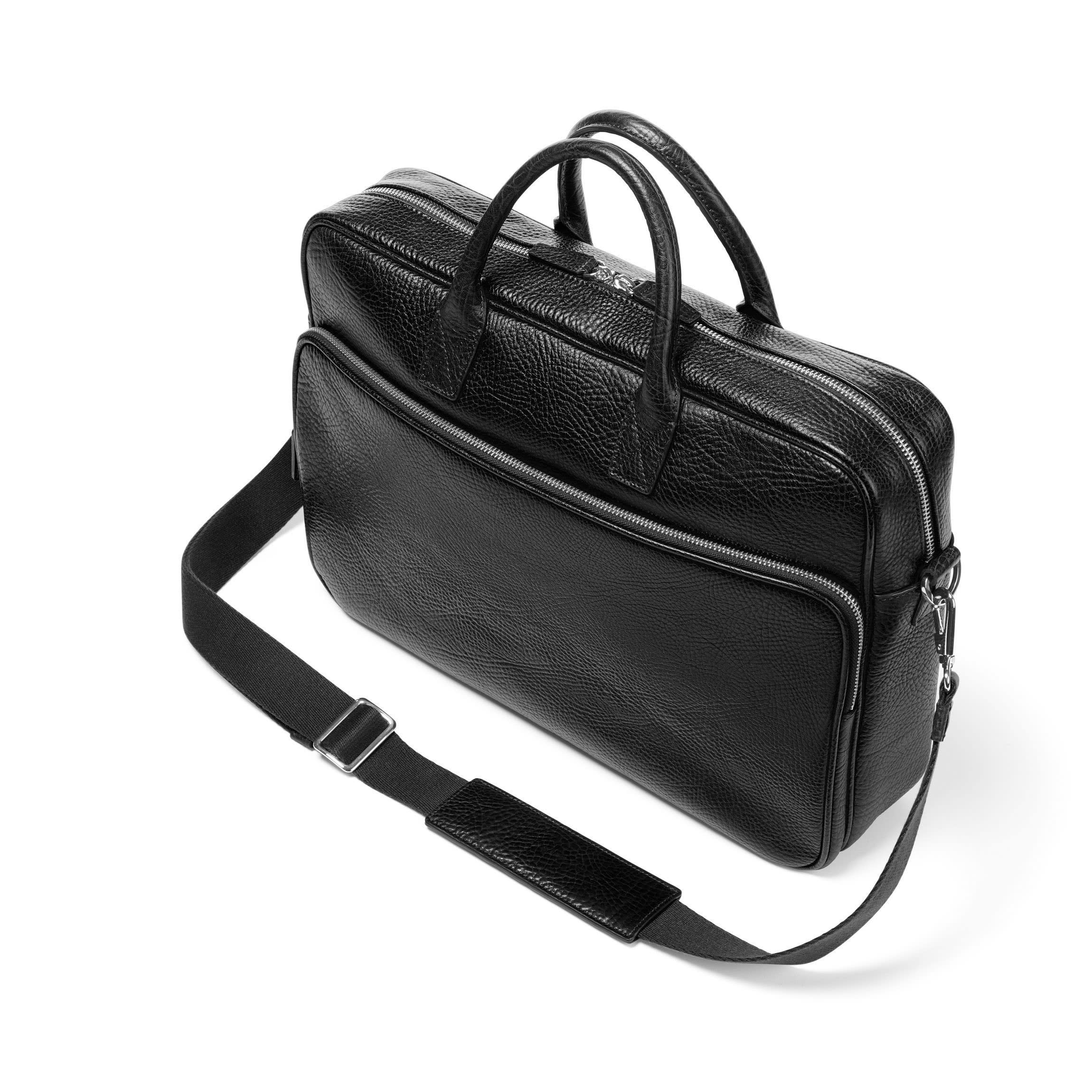 Henderson Laptop Brief Bag Ebony - Image 4