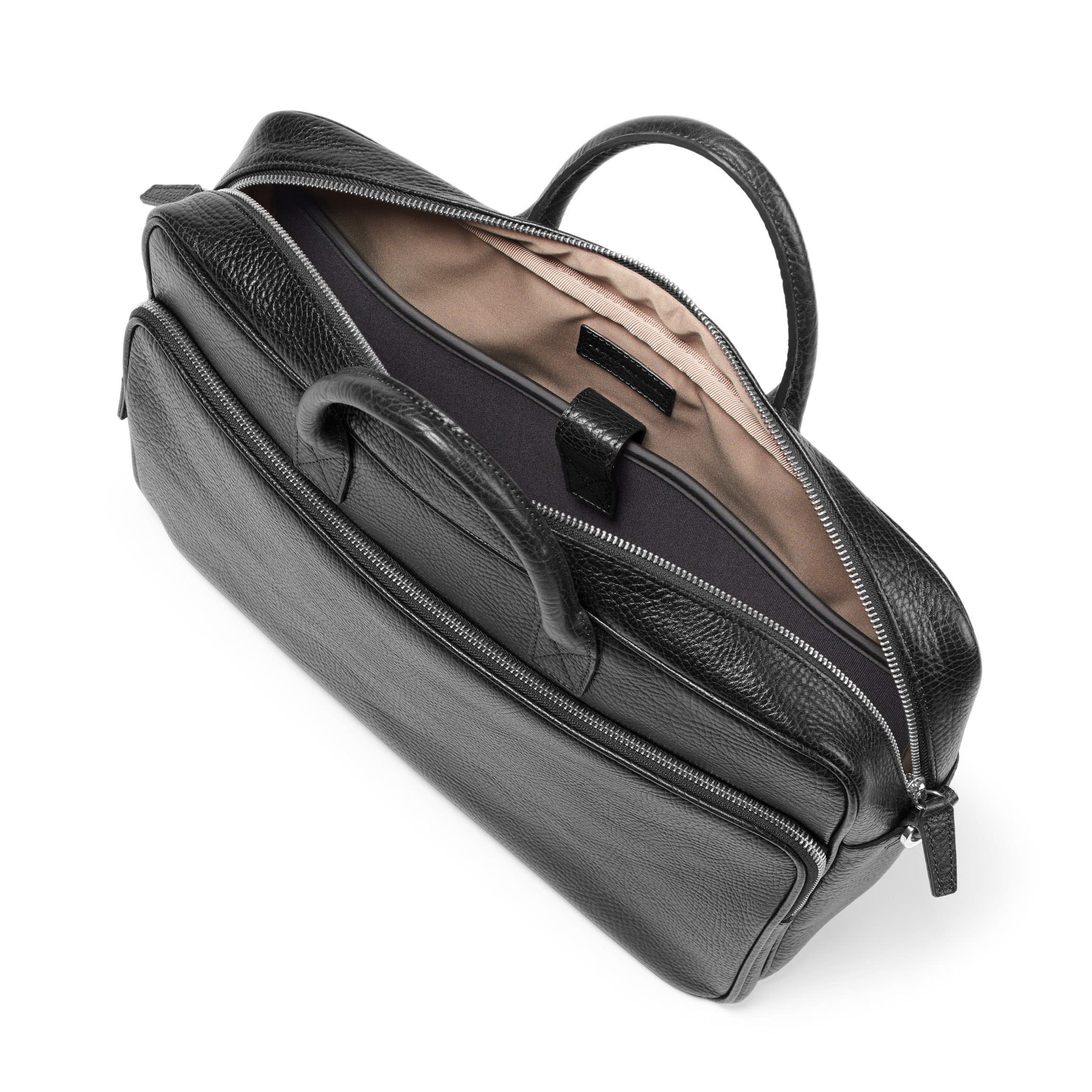 Henderson Laptop Brief Bag Ebony - Image 6