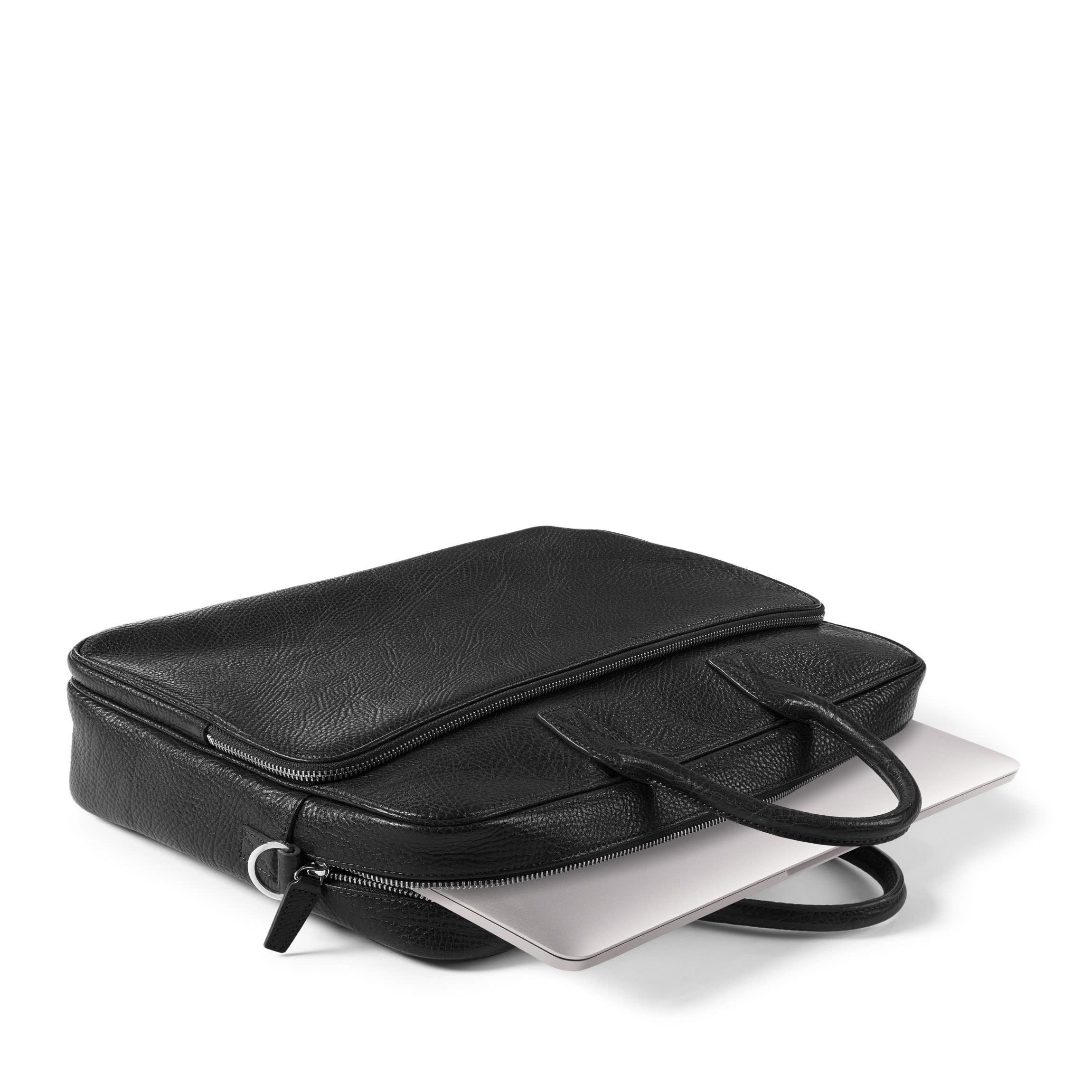 Henderson Laptop Brief Bag Ebony - Image 8