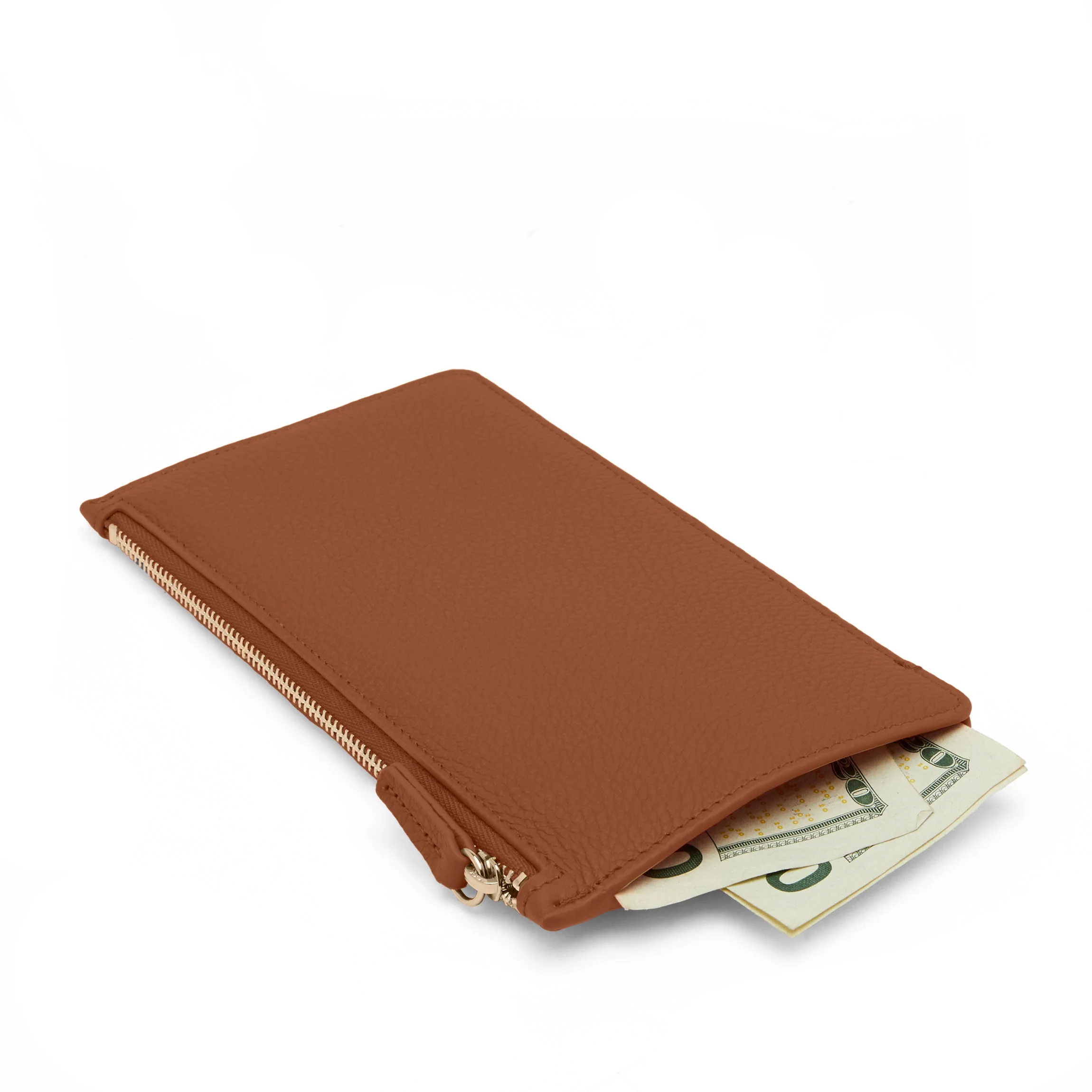 Highland Slim Horizontal Wallet Saddle Brown - Image 3