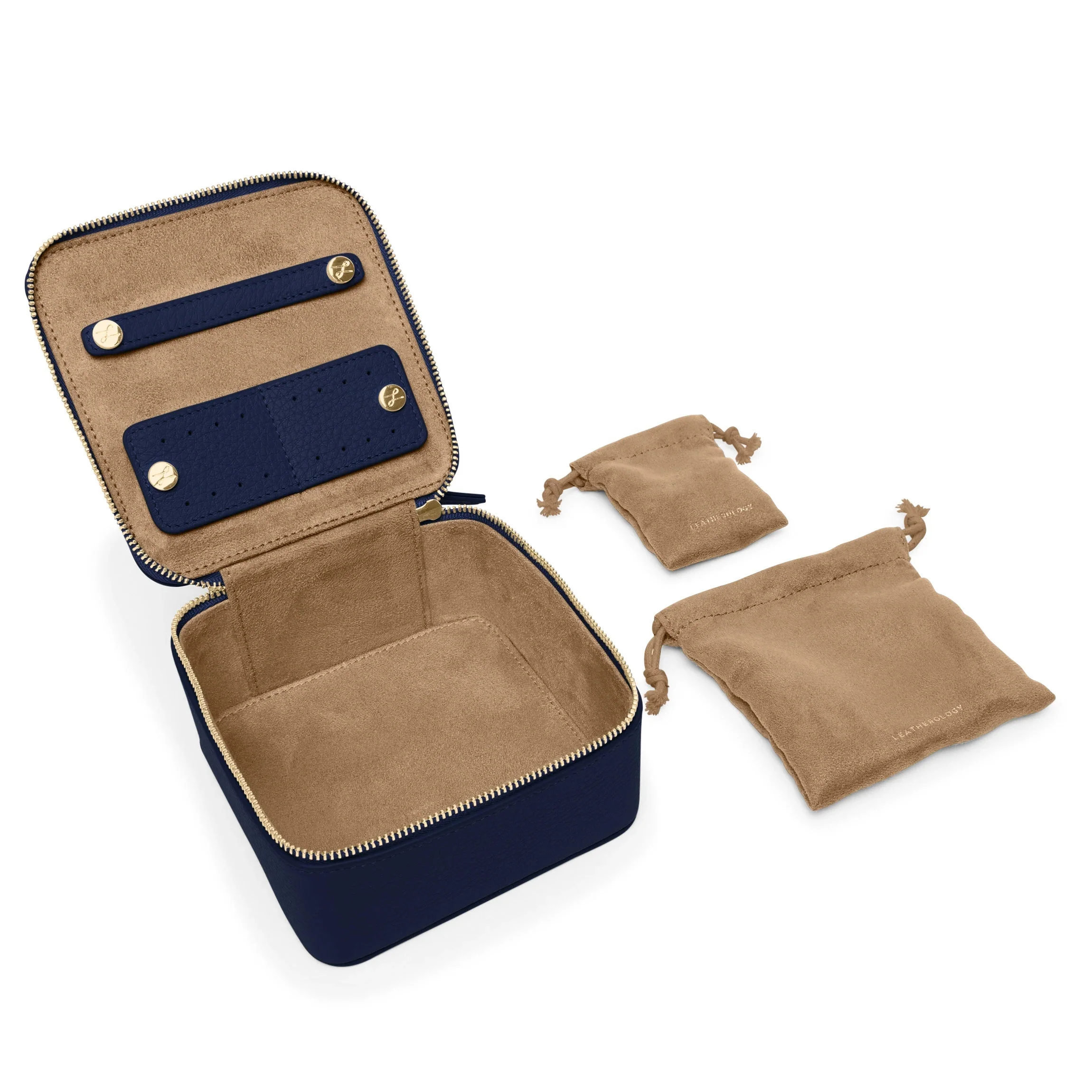 Jewelry Organizer Set Navy Blue - Image 3
