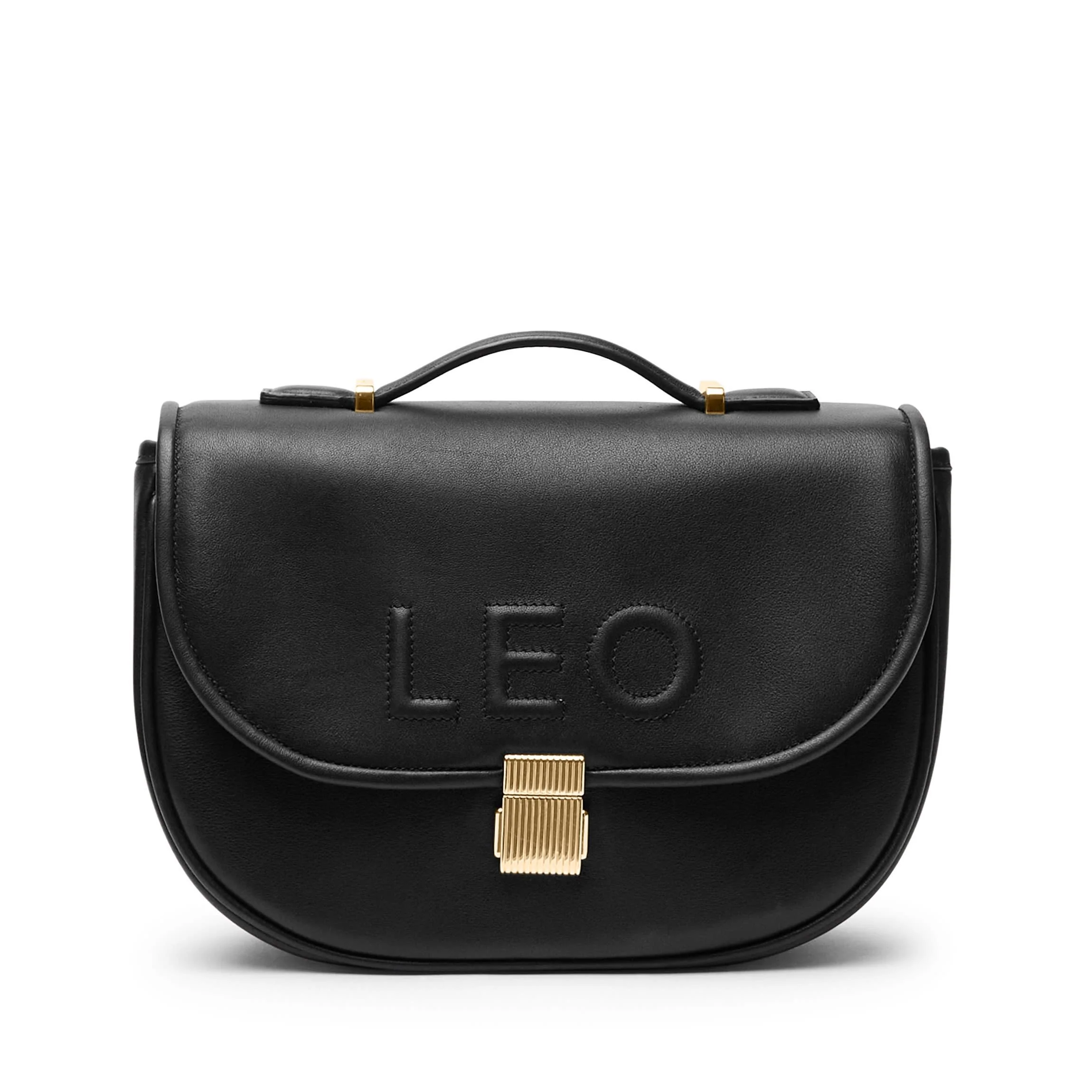 Katy Medium Saddle Bag Black Onyx - Image 10