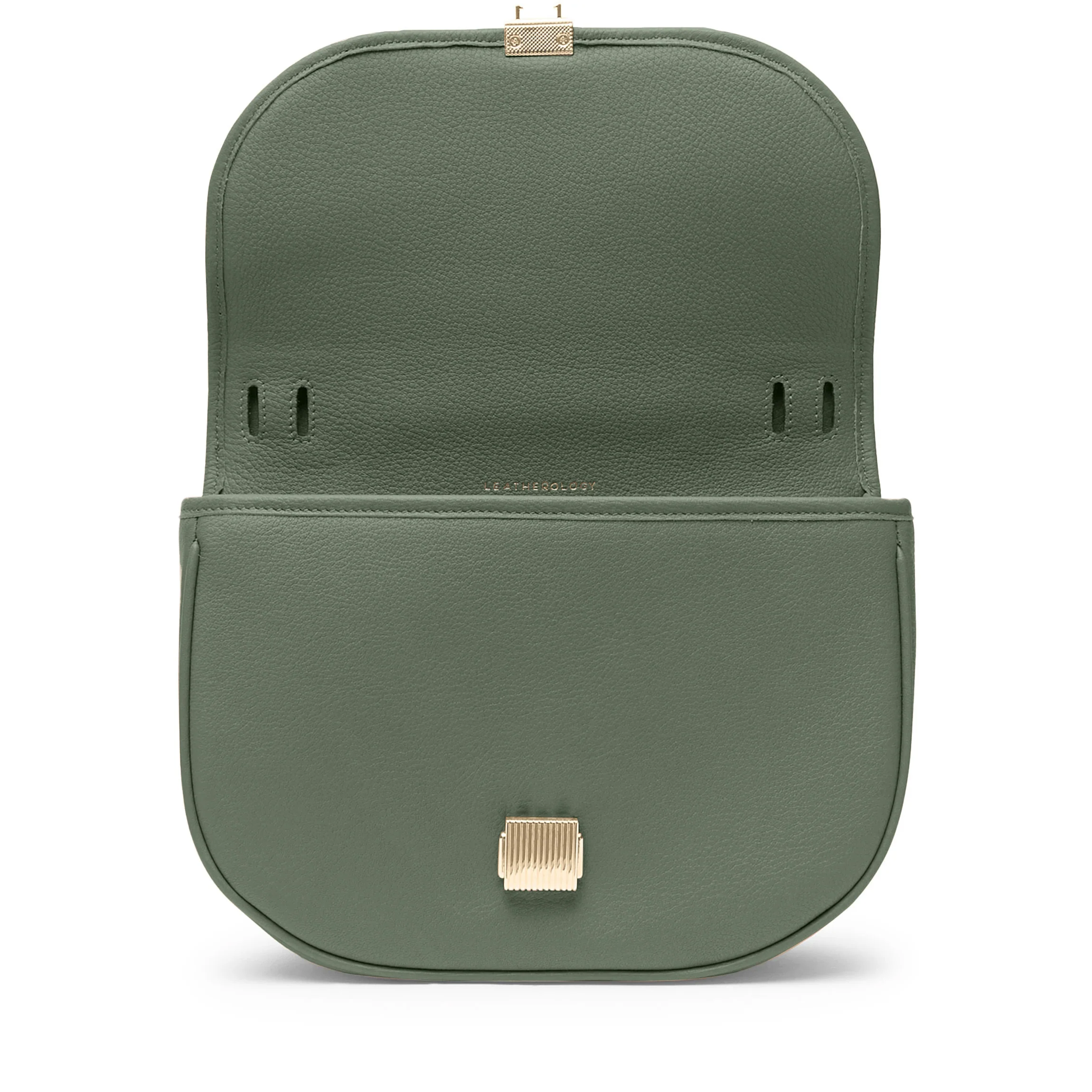 Katy Medium Saddle Bag Moss - Image 3
