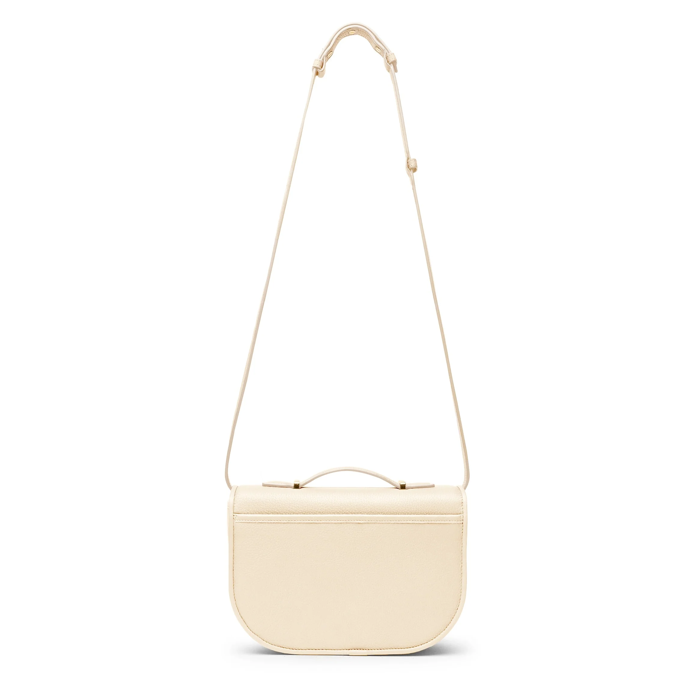 Katy Medium Saddle Bag Sand - Image 5