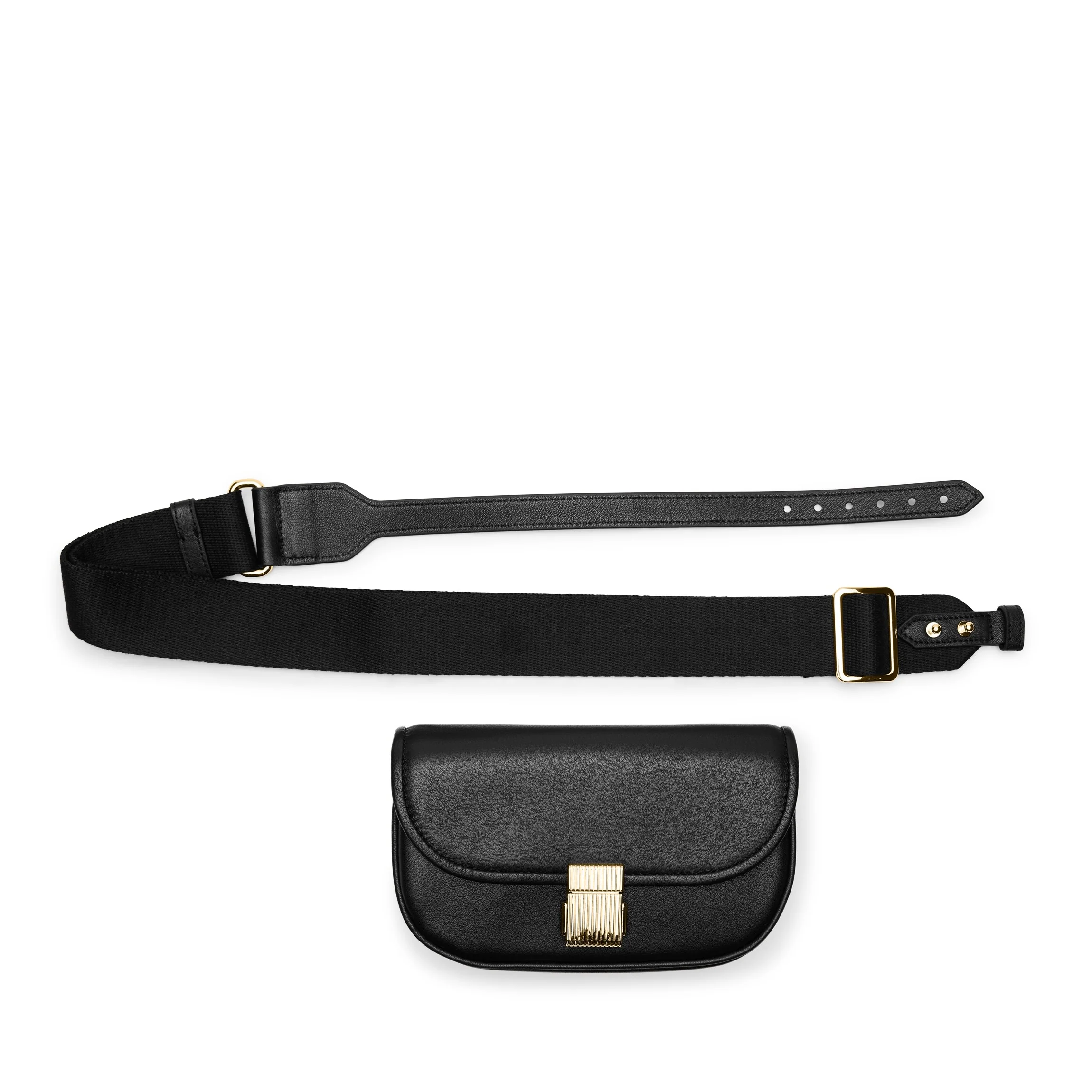 Katy Mini Belt Bag Black Onyx - Image 8