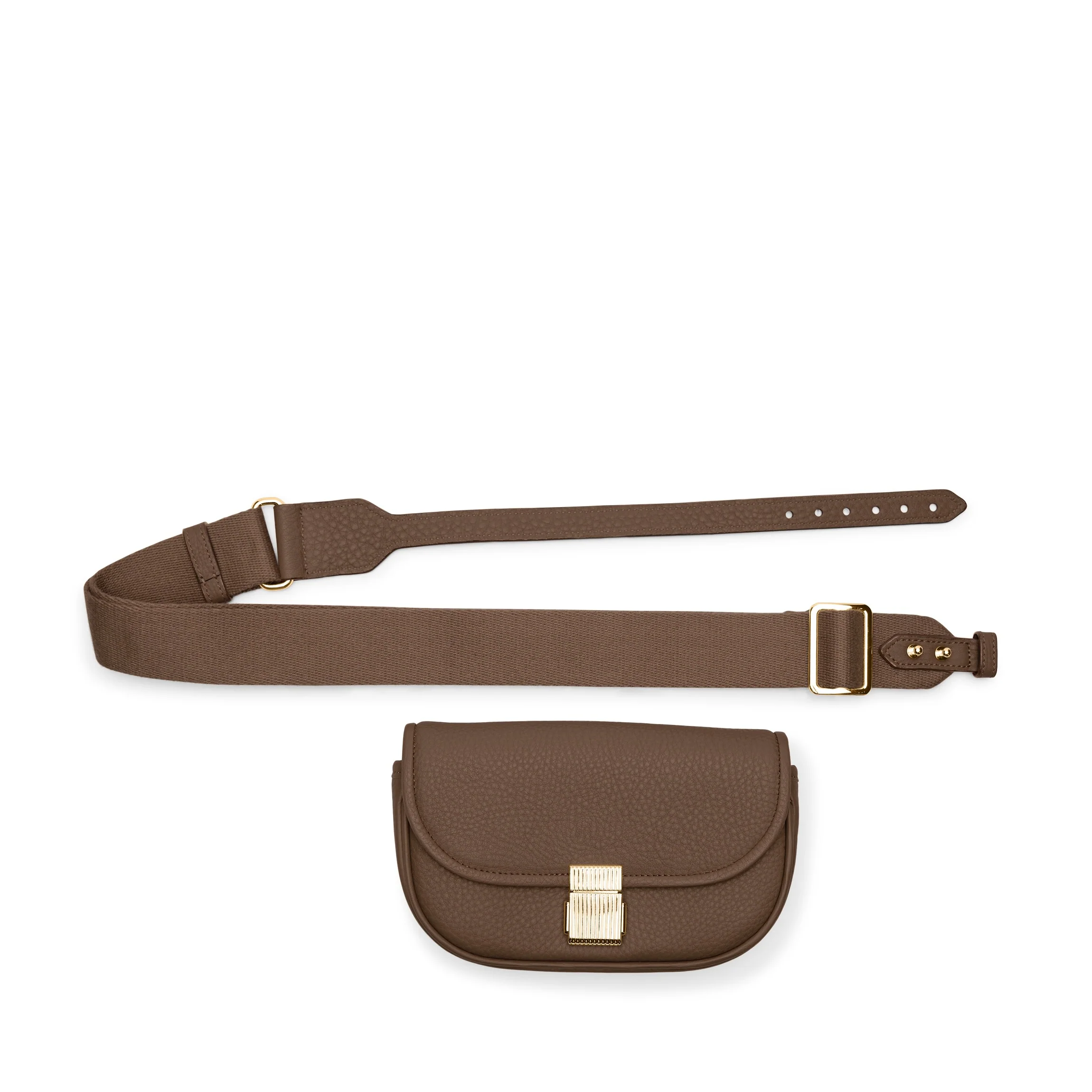 Katy Mini Belt Bag Cocoa - Image 9