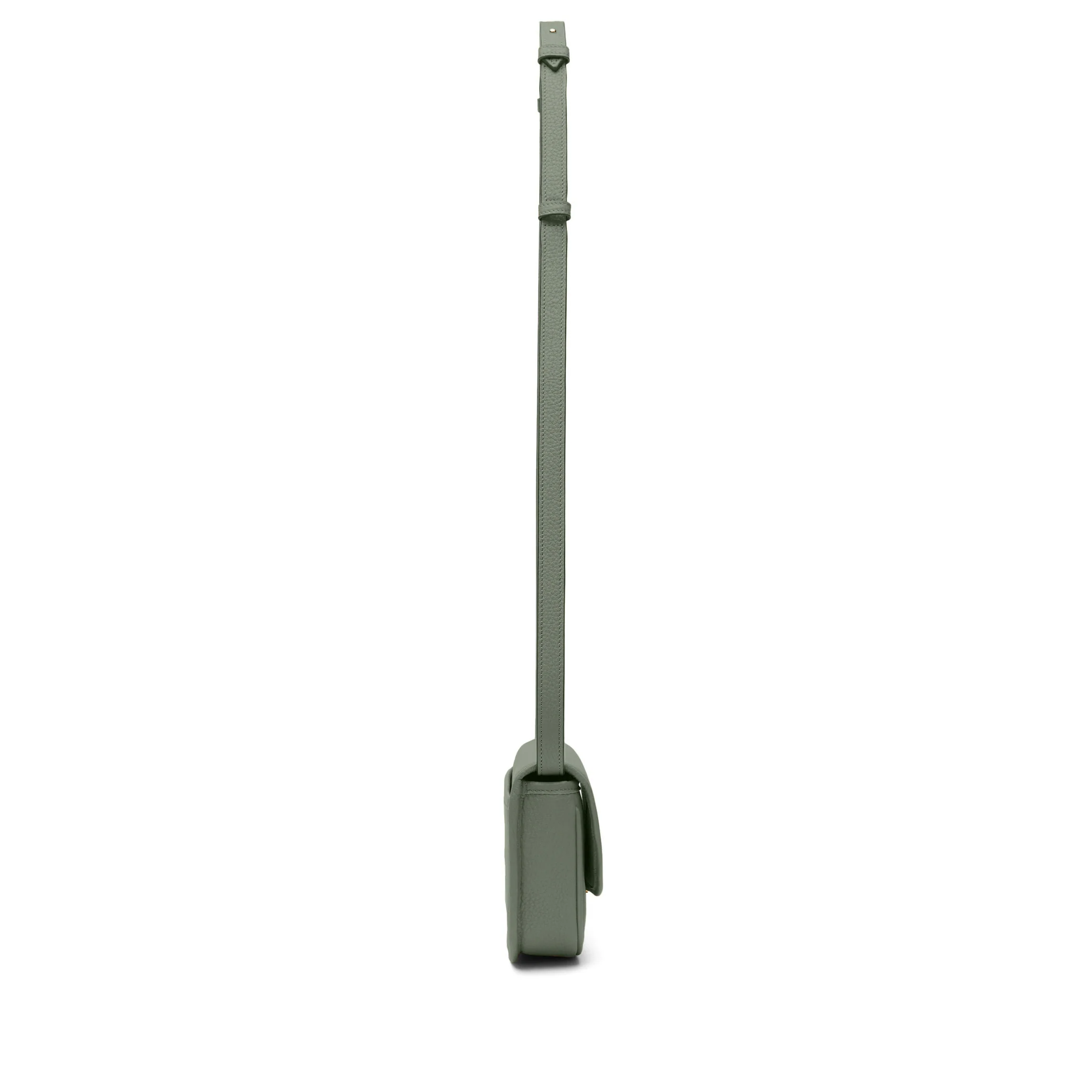 Katy Small Saddle Crossbody Moss - Image 4