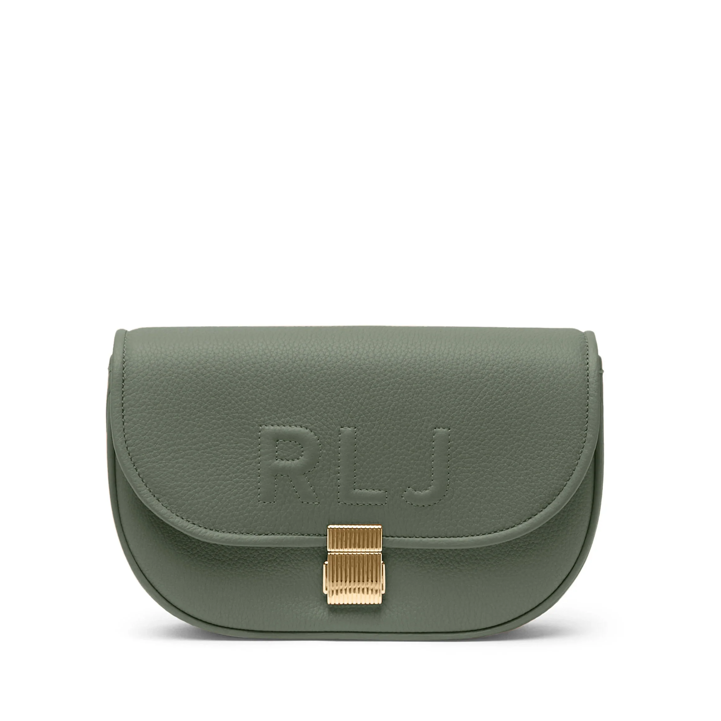 Katy Small Saddle Crossbody Moss - Image 8