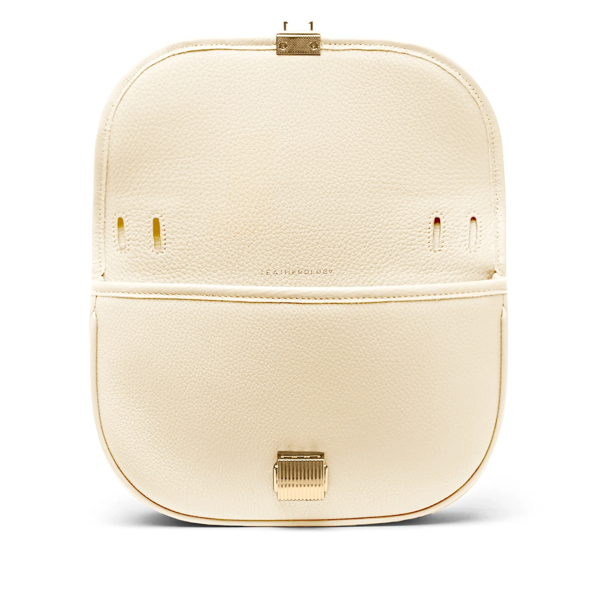 Katy Small Saddle Crossbody Sand - Image 3
