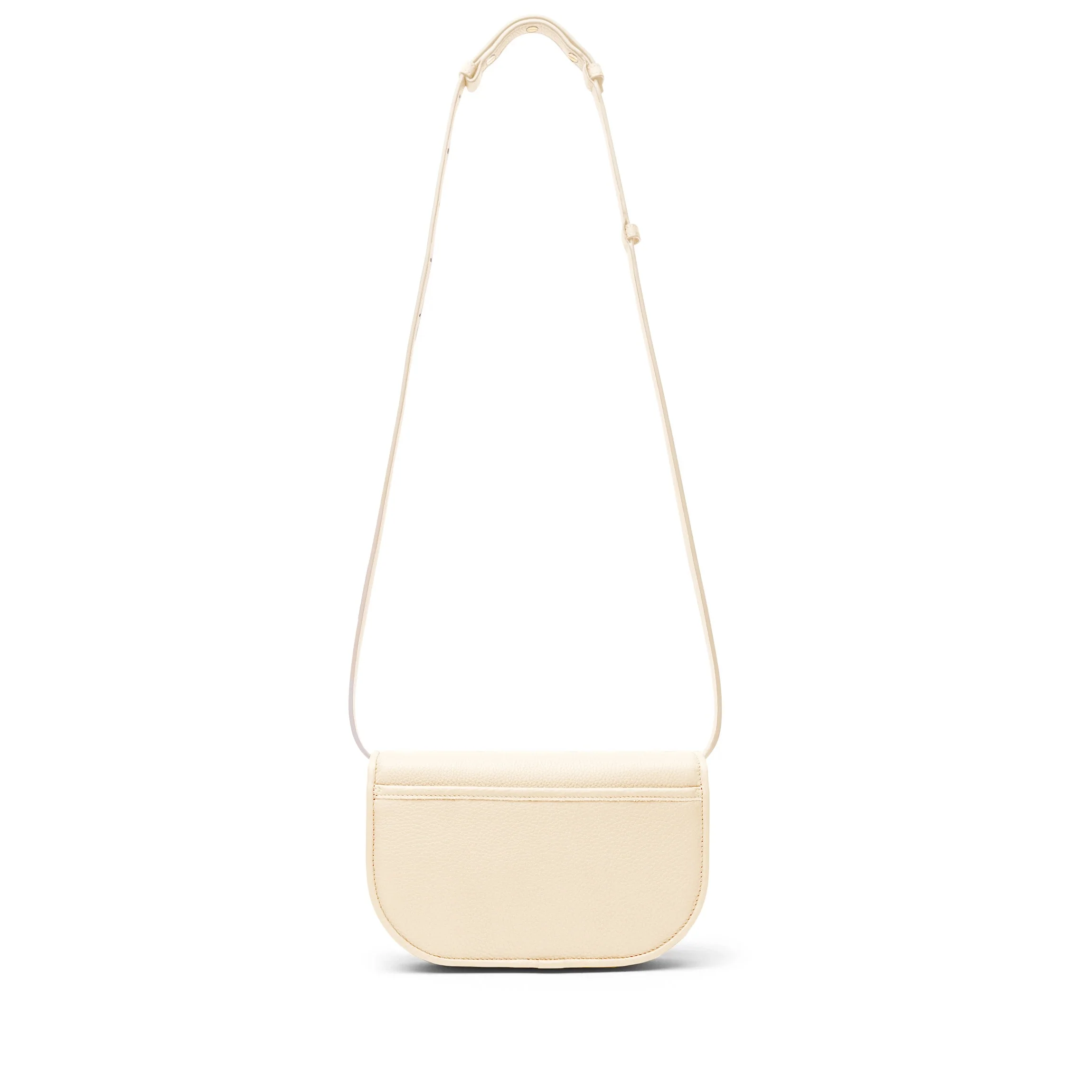 Katy Small Saddle Crossbody Sand - Image 5