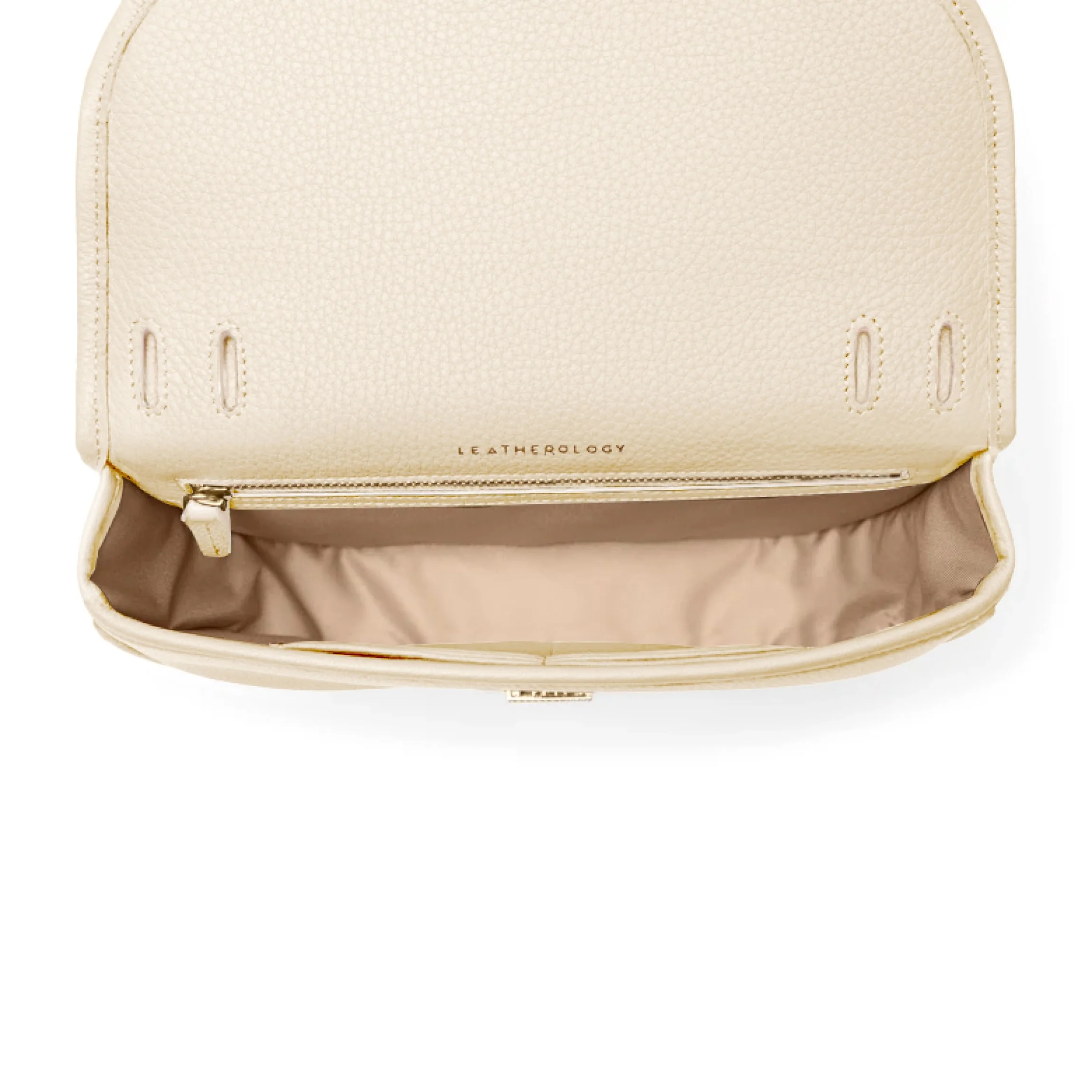Katy Small Saddle Crossbody Sand - Image 6