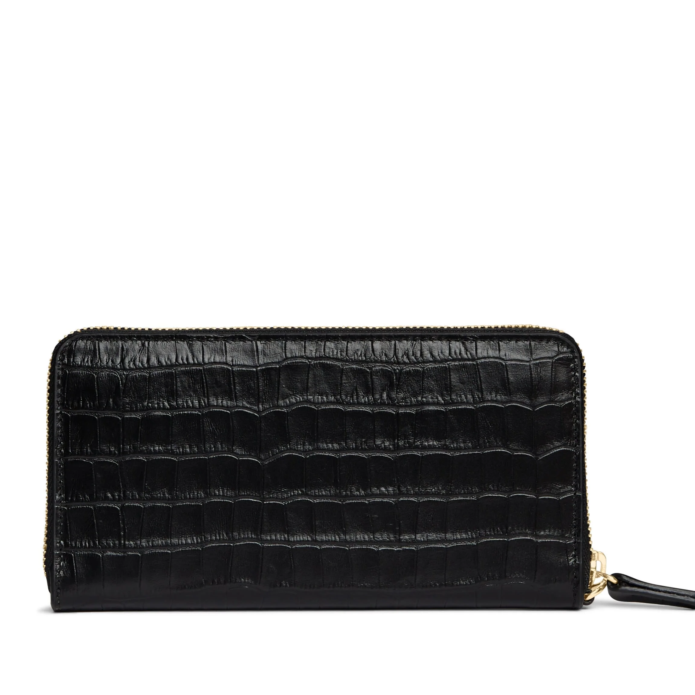 Klyde Continental Wallet Black Croc - Image 6